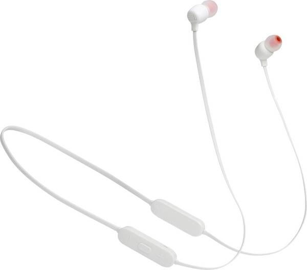Bluetooth slušalice JBL T125 BT WHITE (bele, in-ear, sa univerzalnim kontrolama i mikrofonom)