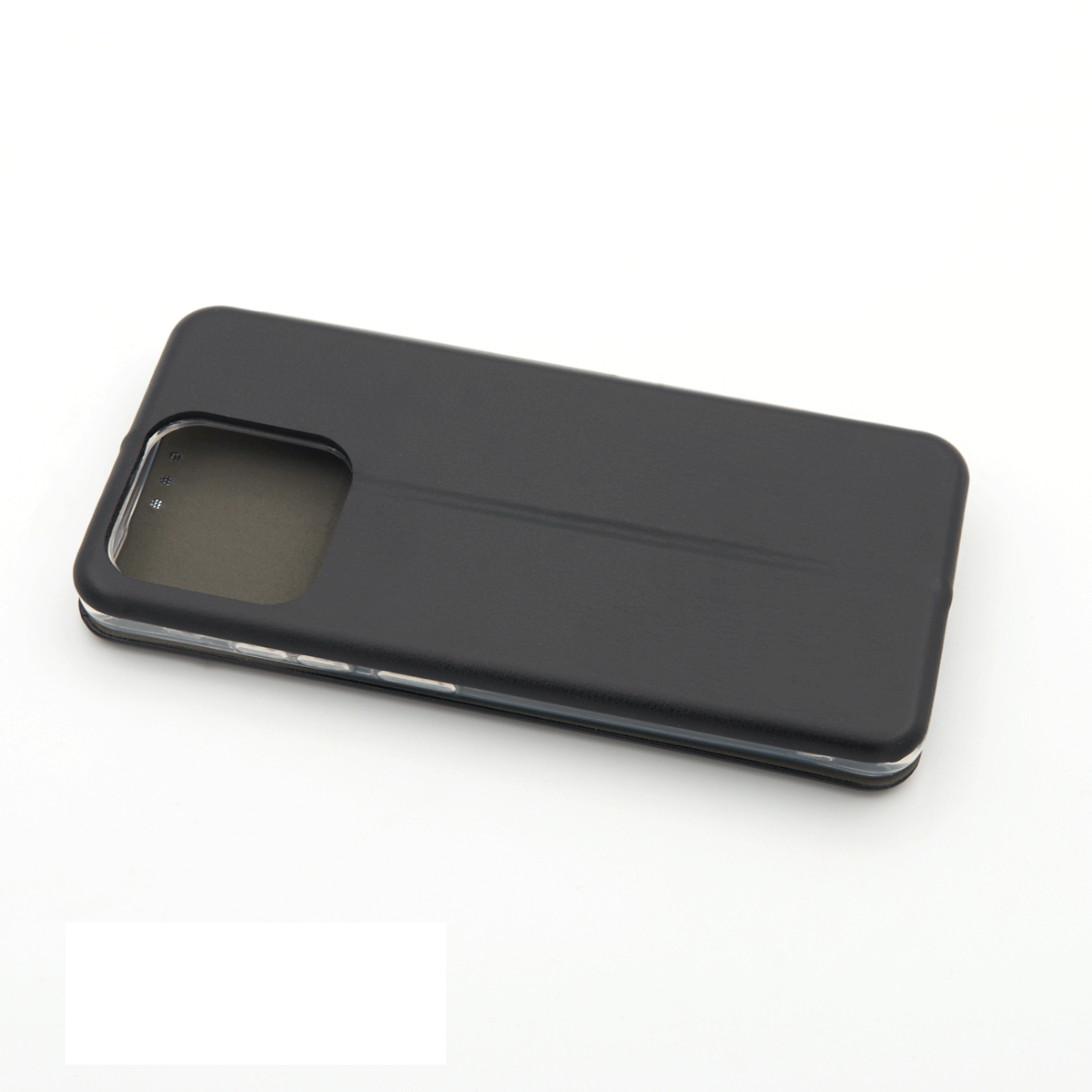 Flip leather za redmi 12c (crna)