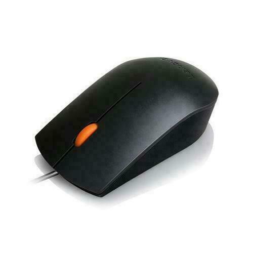 Lenovo gx30m39704 miš za računar optical usb mouse 300, black