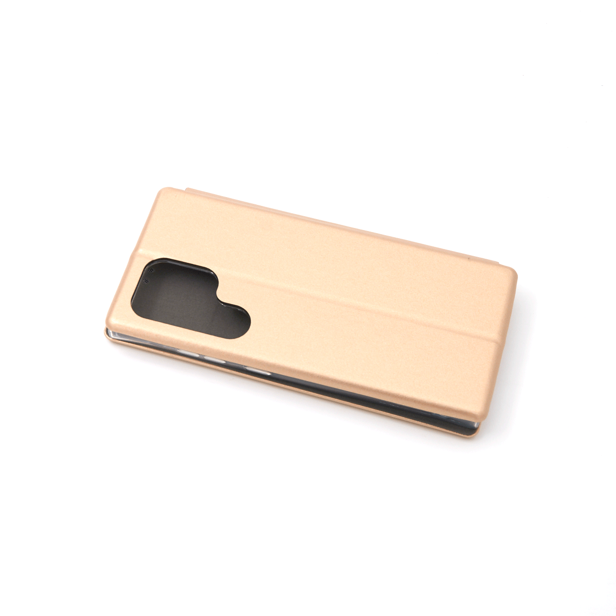 Flip leather for sm-s928b (galaxy s24 ultra) zlatna