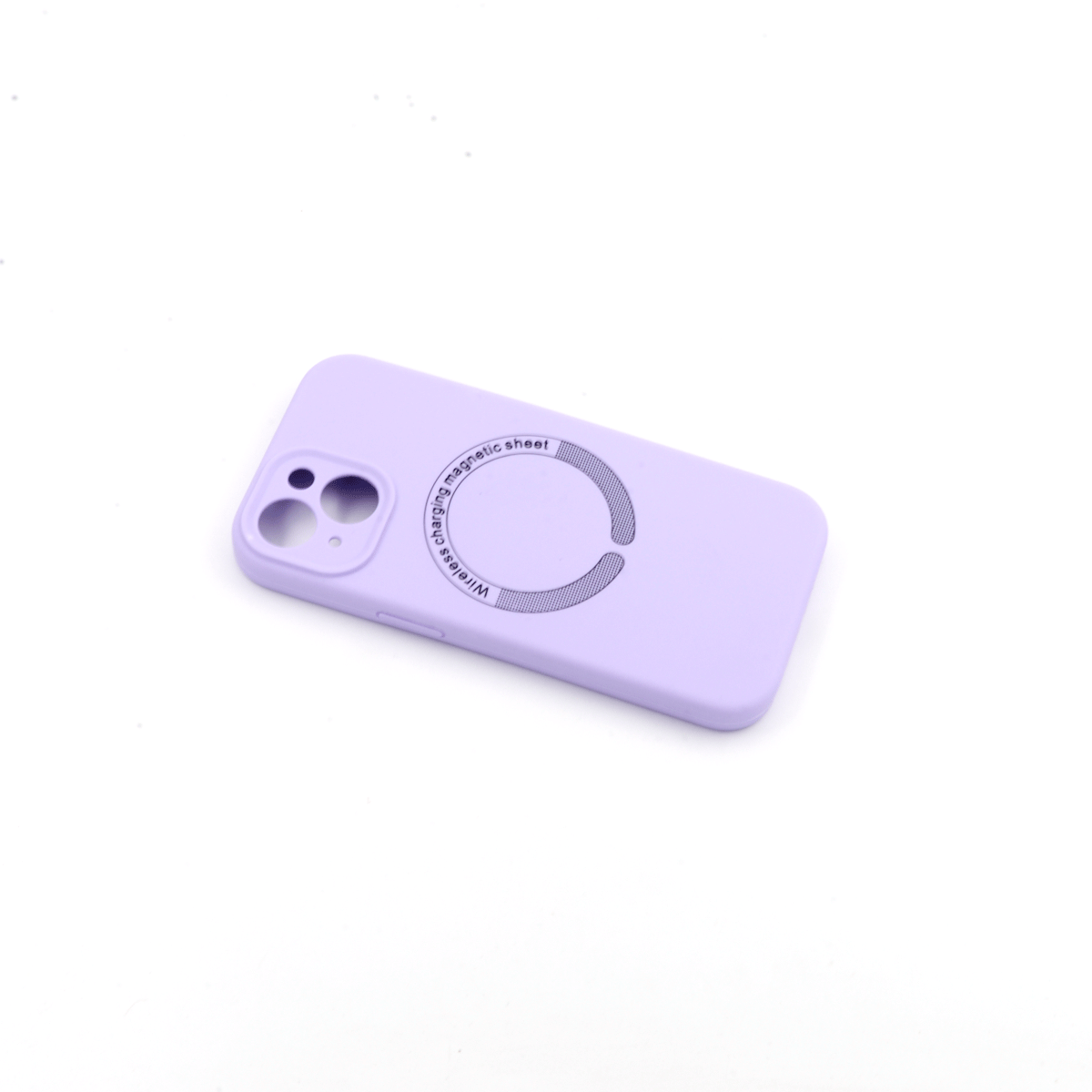 Tpu matte magsafe for iphone 15 (6.1") ljubičasta