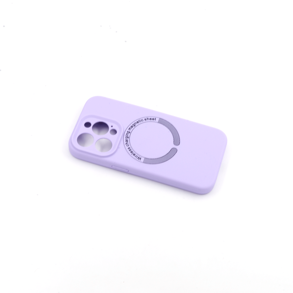 Tpu matte magsafe for iphone 15 pro (6.1") svetlo plava