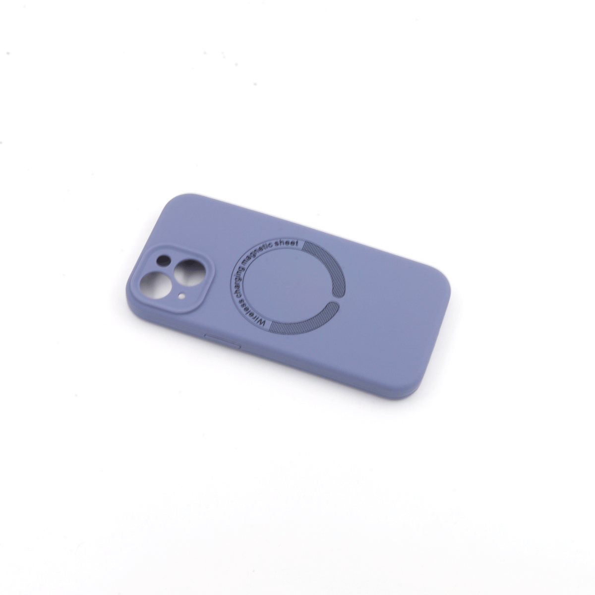 Tpu matte magsafe for iphone 15 (6.1") plava