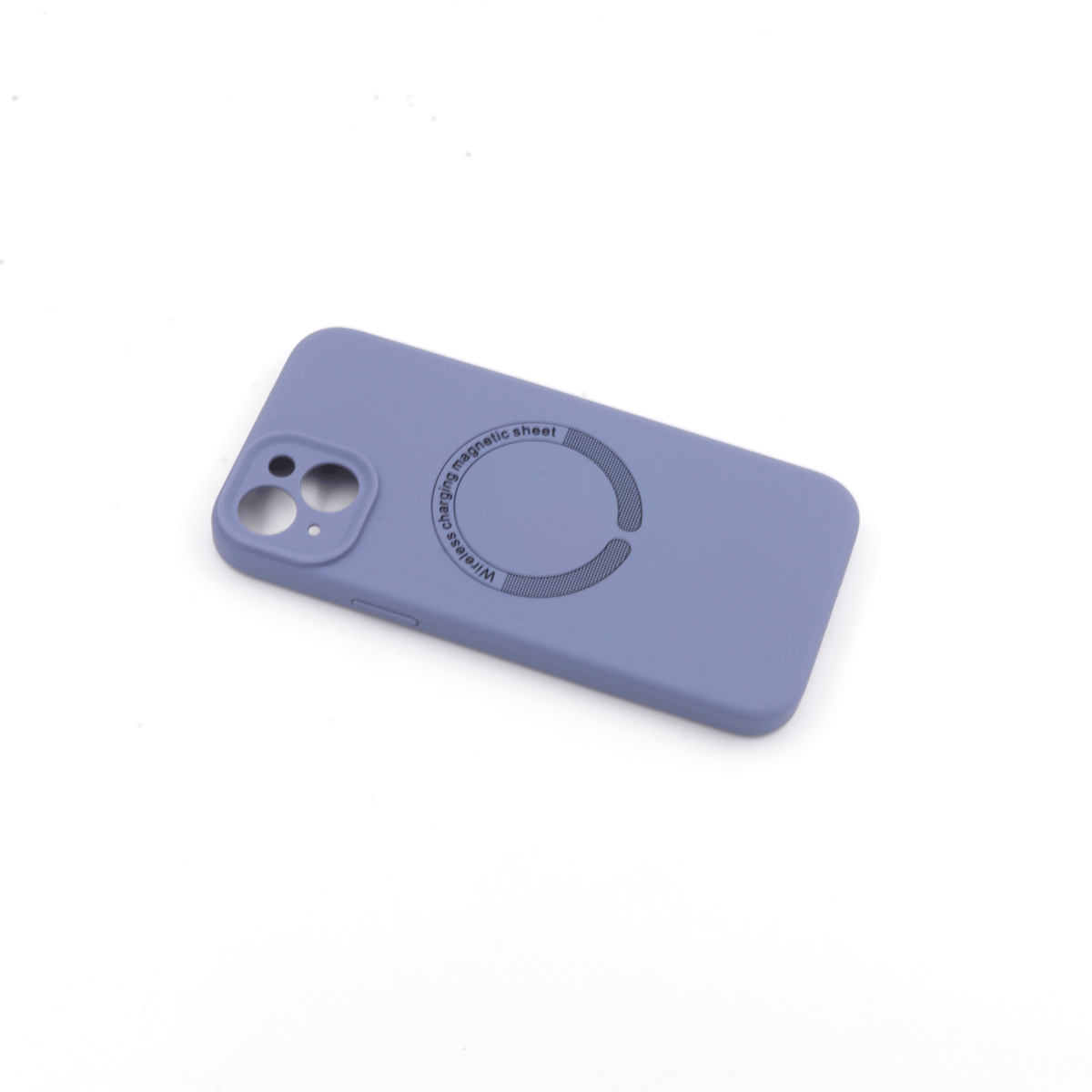 Tpu matte magsafe for iphone 15 plus (6.7") plava