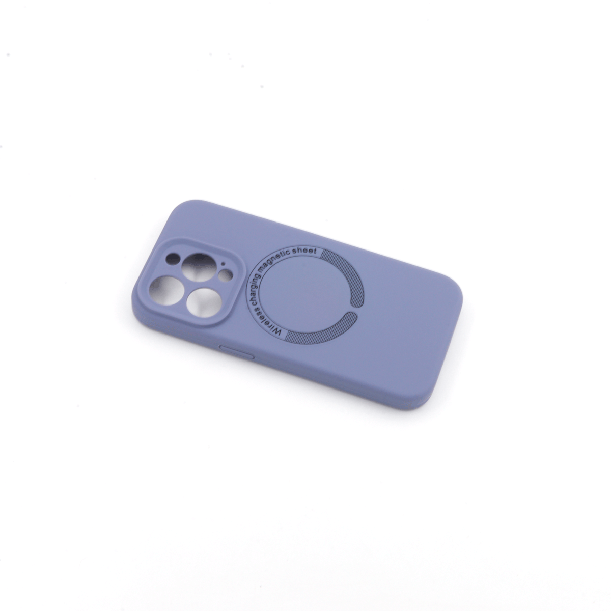 Tpu matte magsafe for iphone 15 pro (6.1") plava