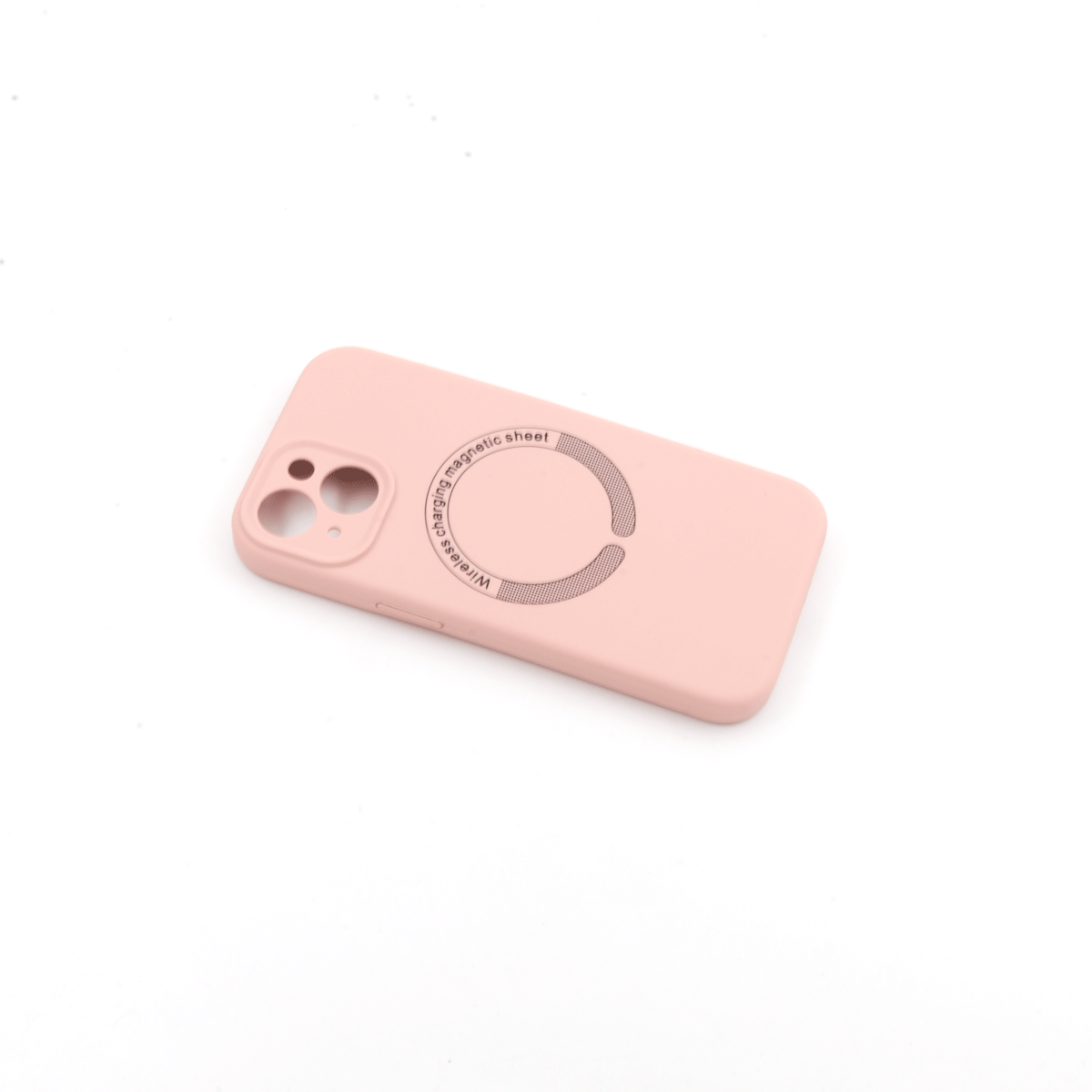 Tpu matte magsafe for iphone 15 (6.1") roza