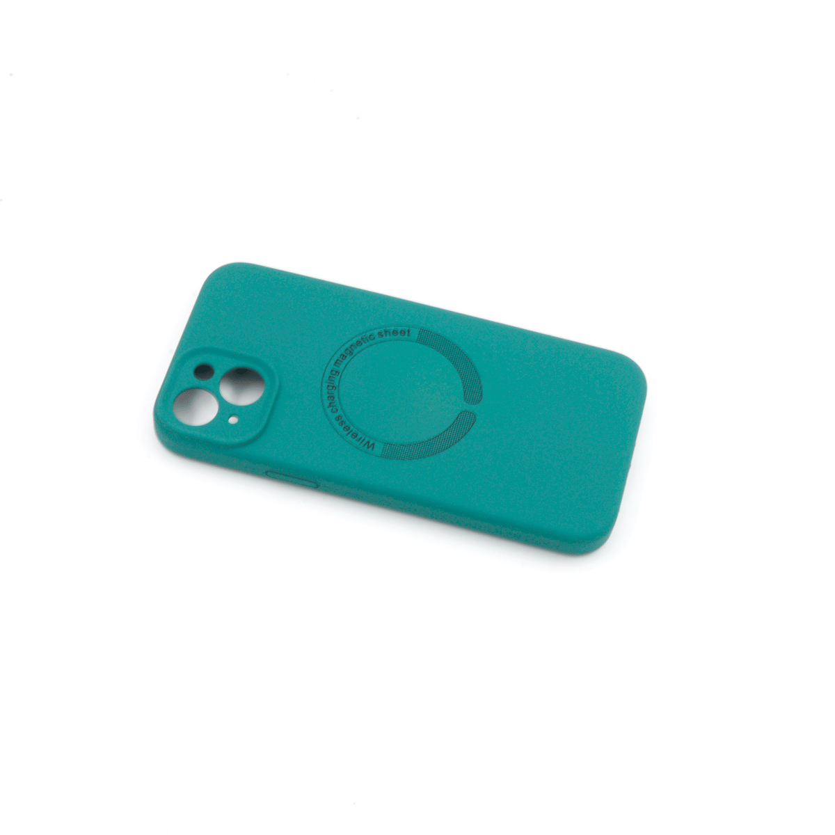 Tpu matte magsafe for iphone 15 plus (6.7") zelena