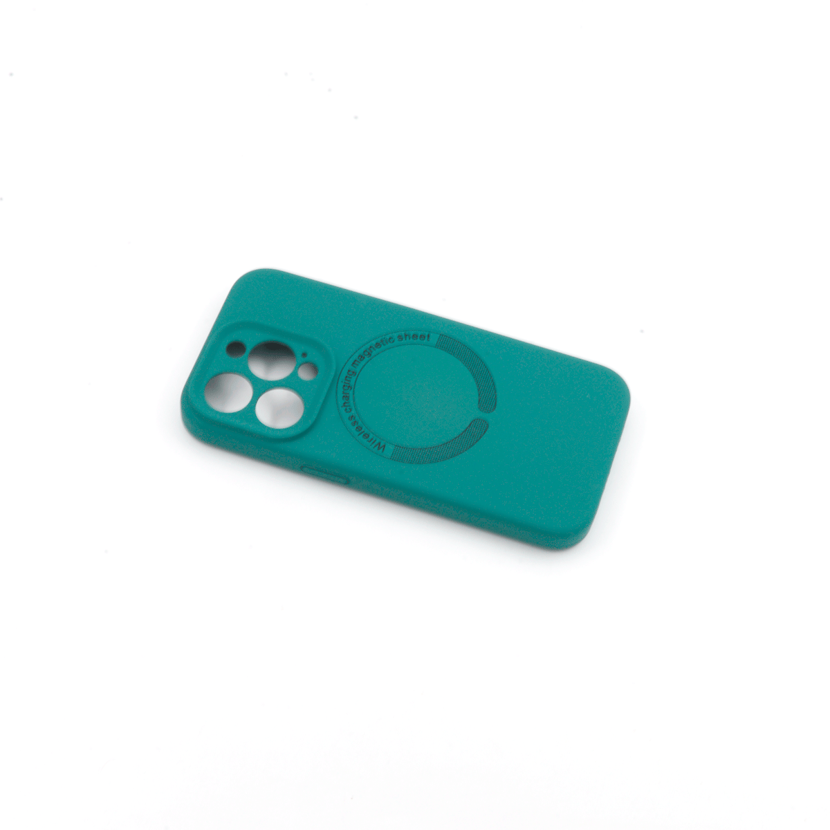 Tpu matte magsafe for iphone 15 pro (6.1") zelena