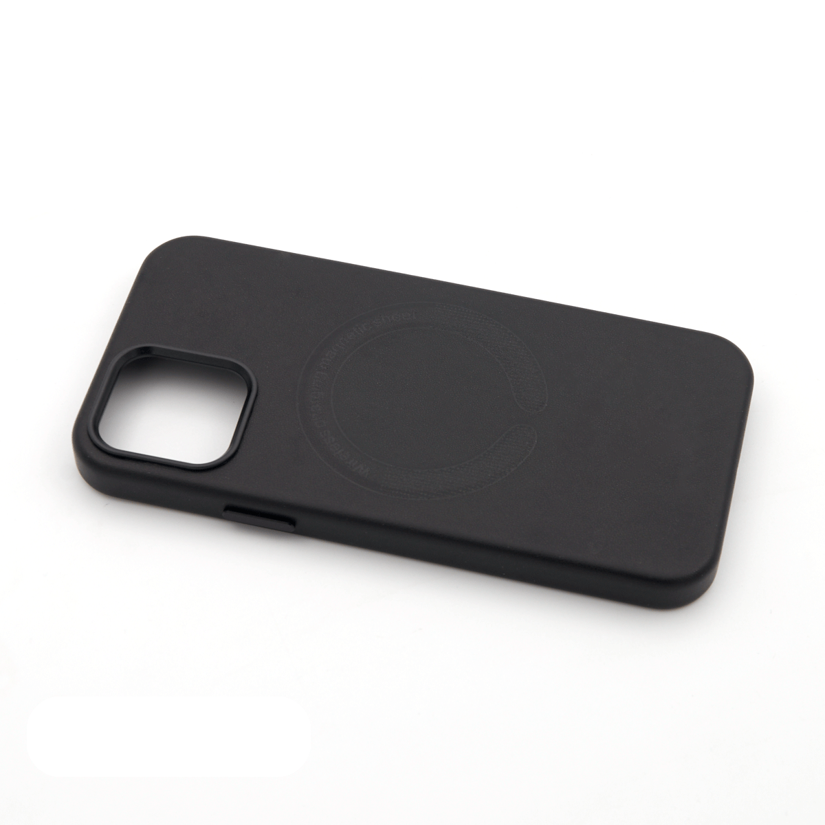 Tpu color skin magsafe for iphone 12/12 pro (6.1") crna