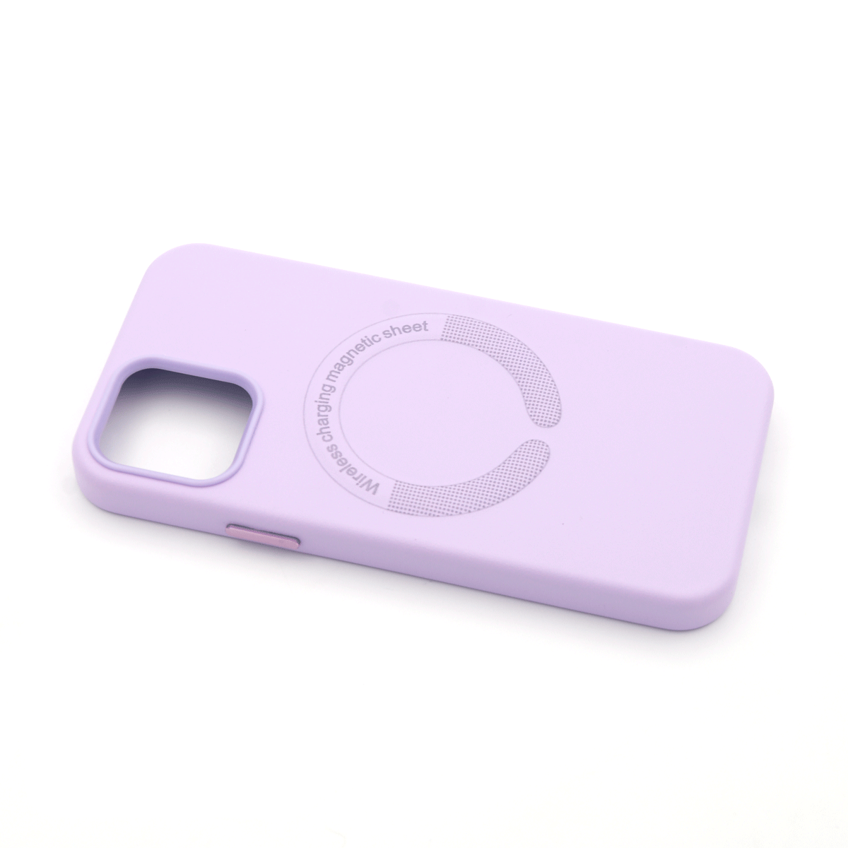 Tpu color skin magsafe for iphone 12/12 pro (6.1") lila