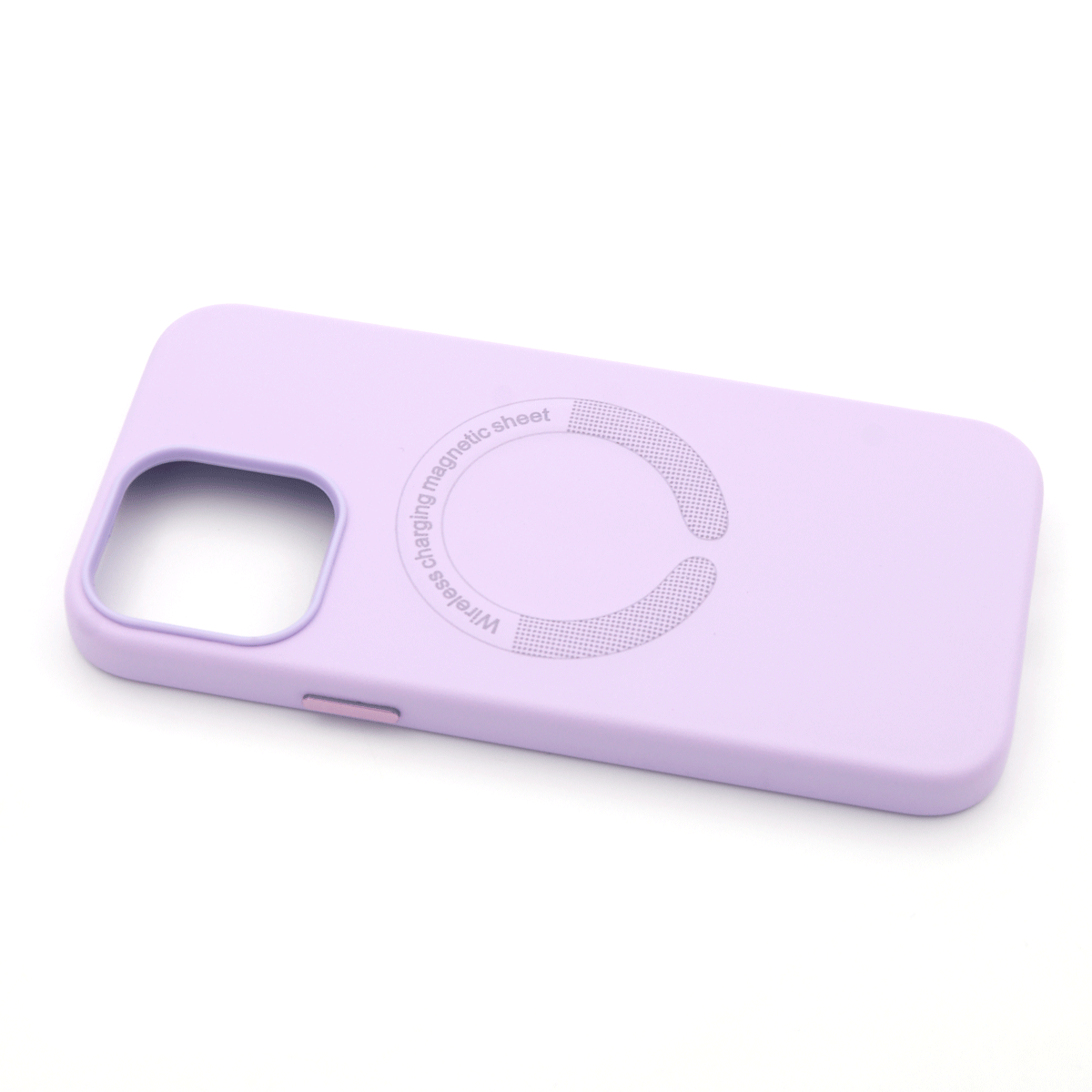 Tpu color skin magsafe for iphone 13 pro max (6.7") lila