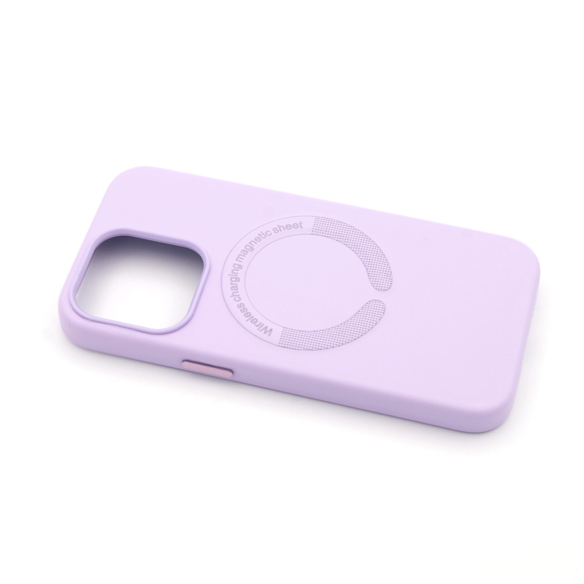 Tpu color skin magsafe for iphone 13 pro (6.1") lila