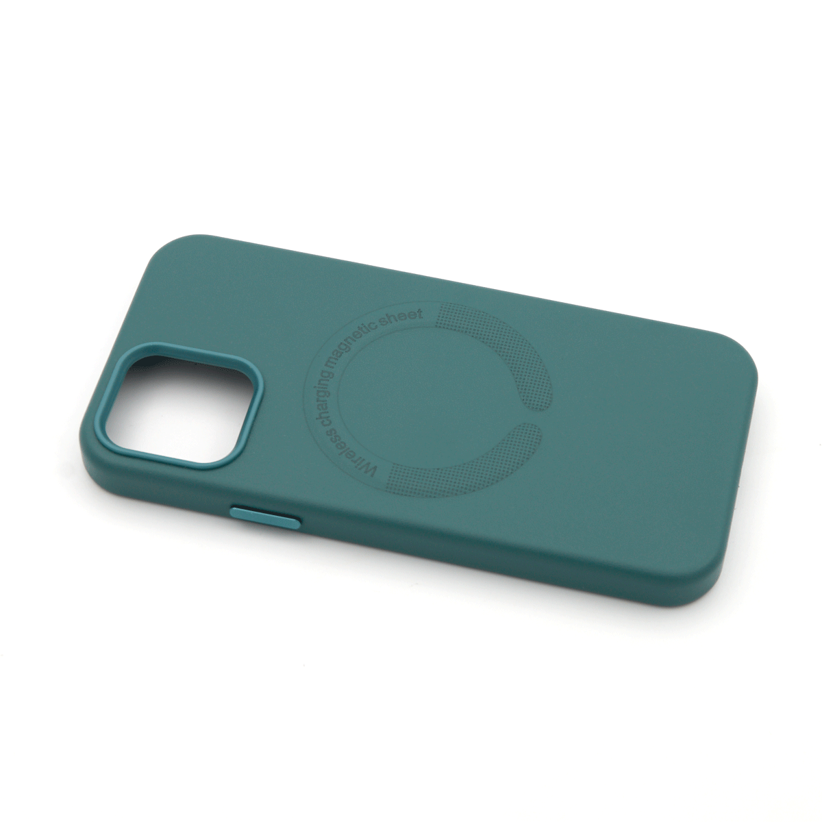 Tpu color skin magsafe for iphone 12/12 pro (6.1") zelena