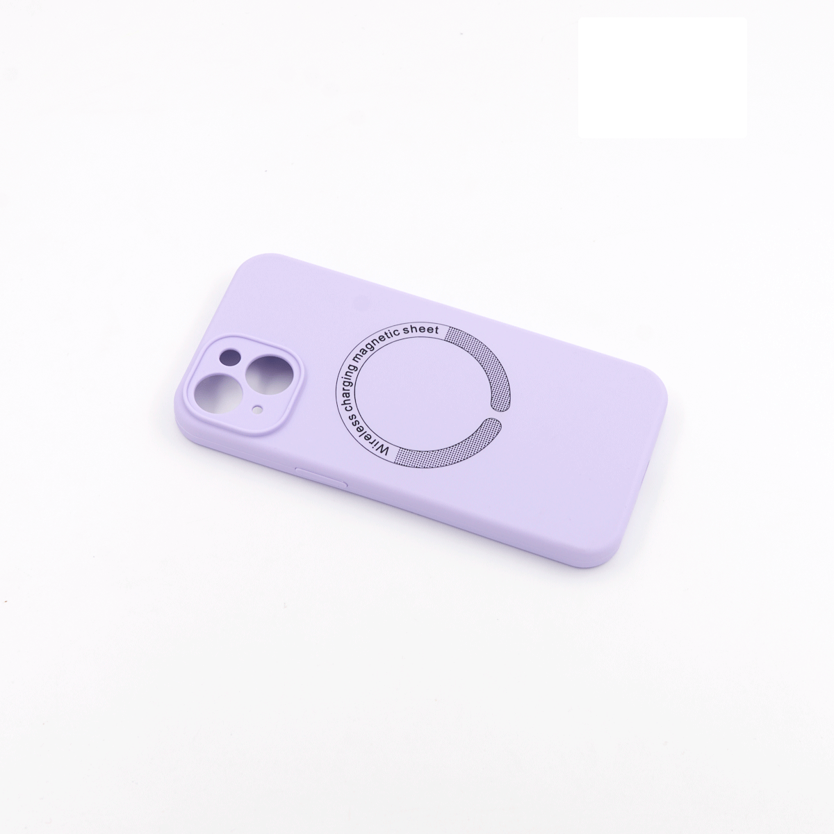 Tpu matte magsafe for iphone 14 (6.1") ljubičasta