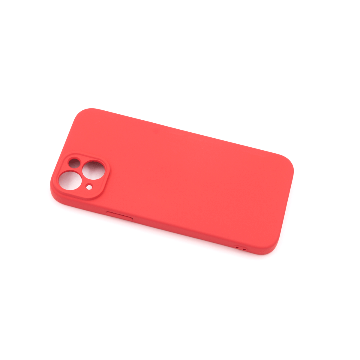 Tpu matte  for iphone 15 plus (6.7") crvena