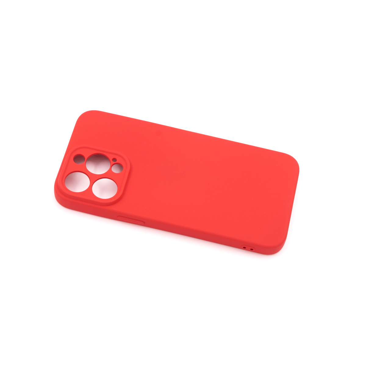 Tpu matte  for iphone 15 pro max (6.7") crvena