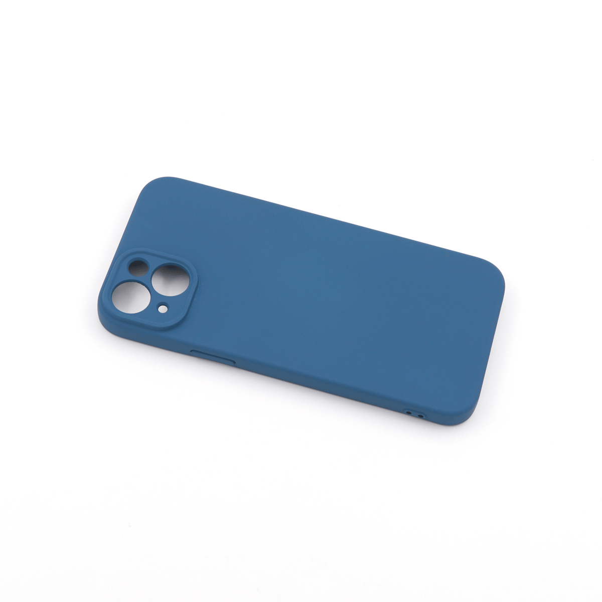 Tpu matte  for iphone 15 plus (6.7") plava