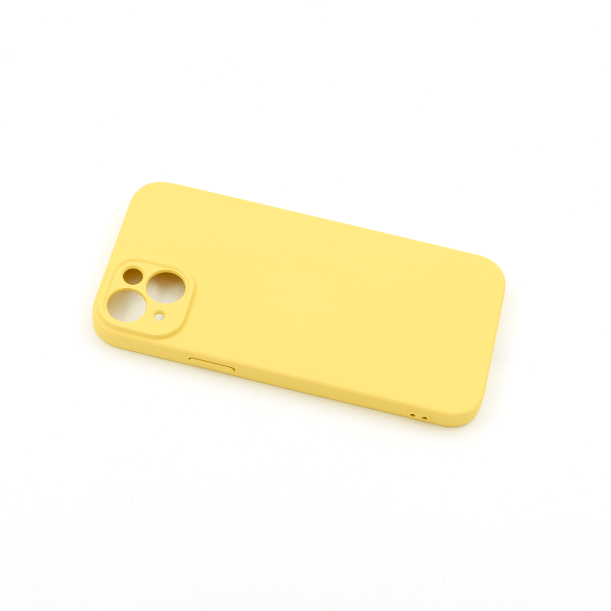 Tpu matte  for iphone 15 plus (6.7") žuta