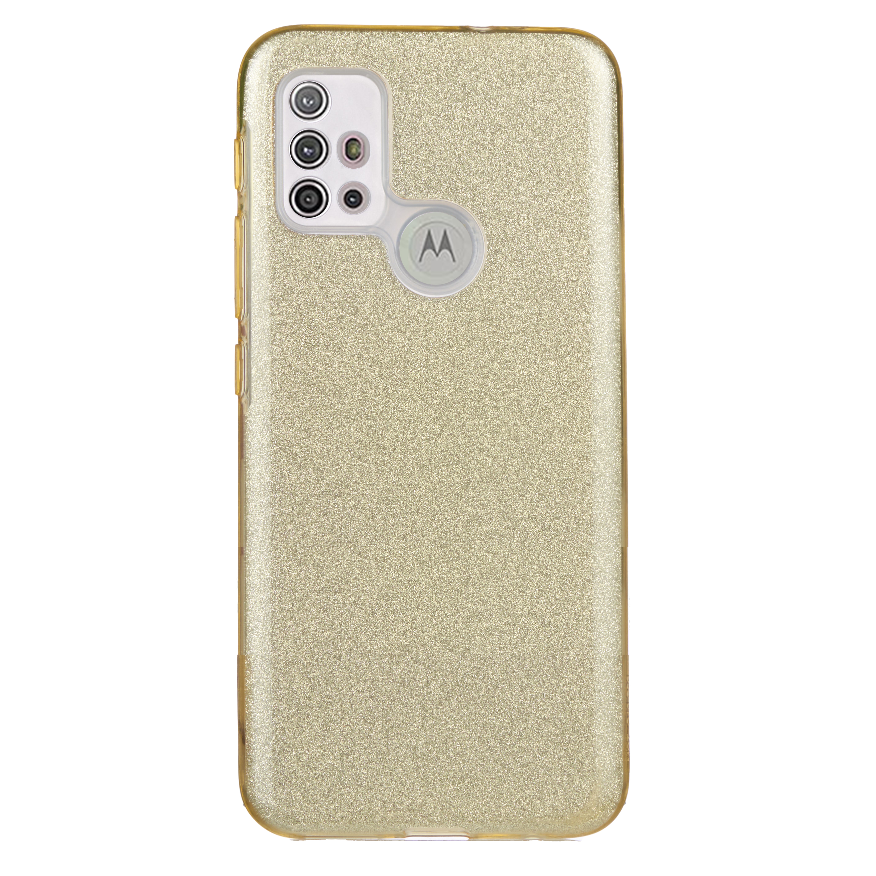 Tpu sparkly shine moto g10/g30/g20 (gold)