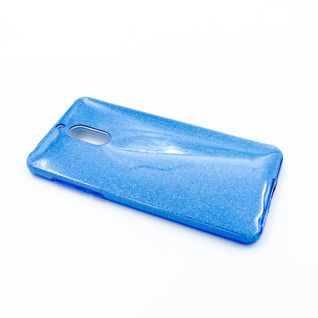 Tpu sparkly shine nokia 6 (blue)