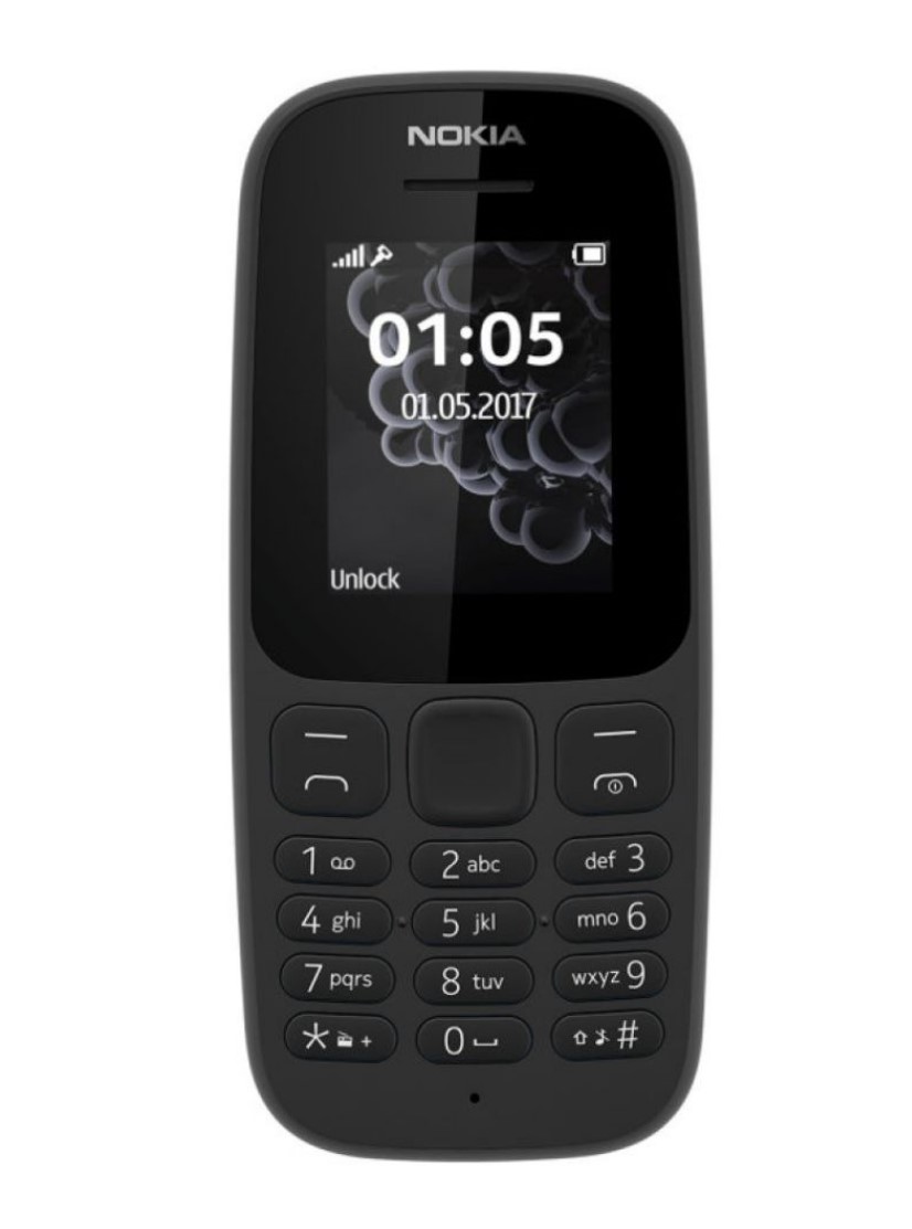 Nokia 105 (2019) DS BK CLASSIC Dual SIM (crni)
