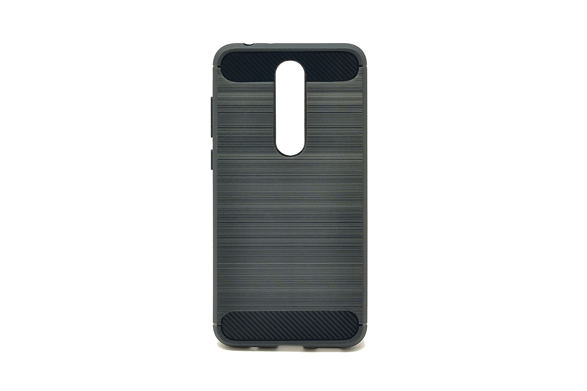 Tpu brushed nokia 5.1 plus/x5 (blue)