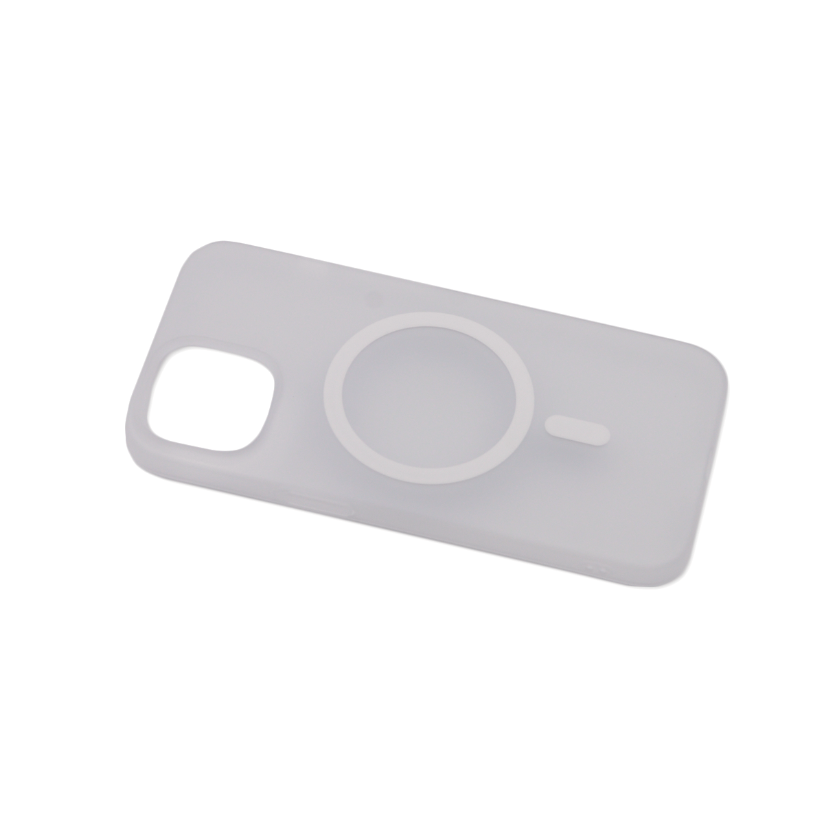 Pc silhouette magsafe  for iphone 15 (6.1") bela