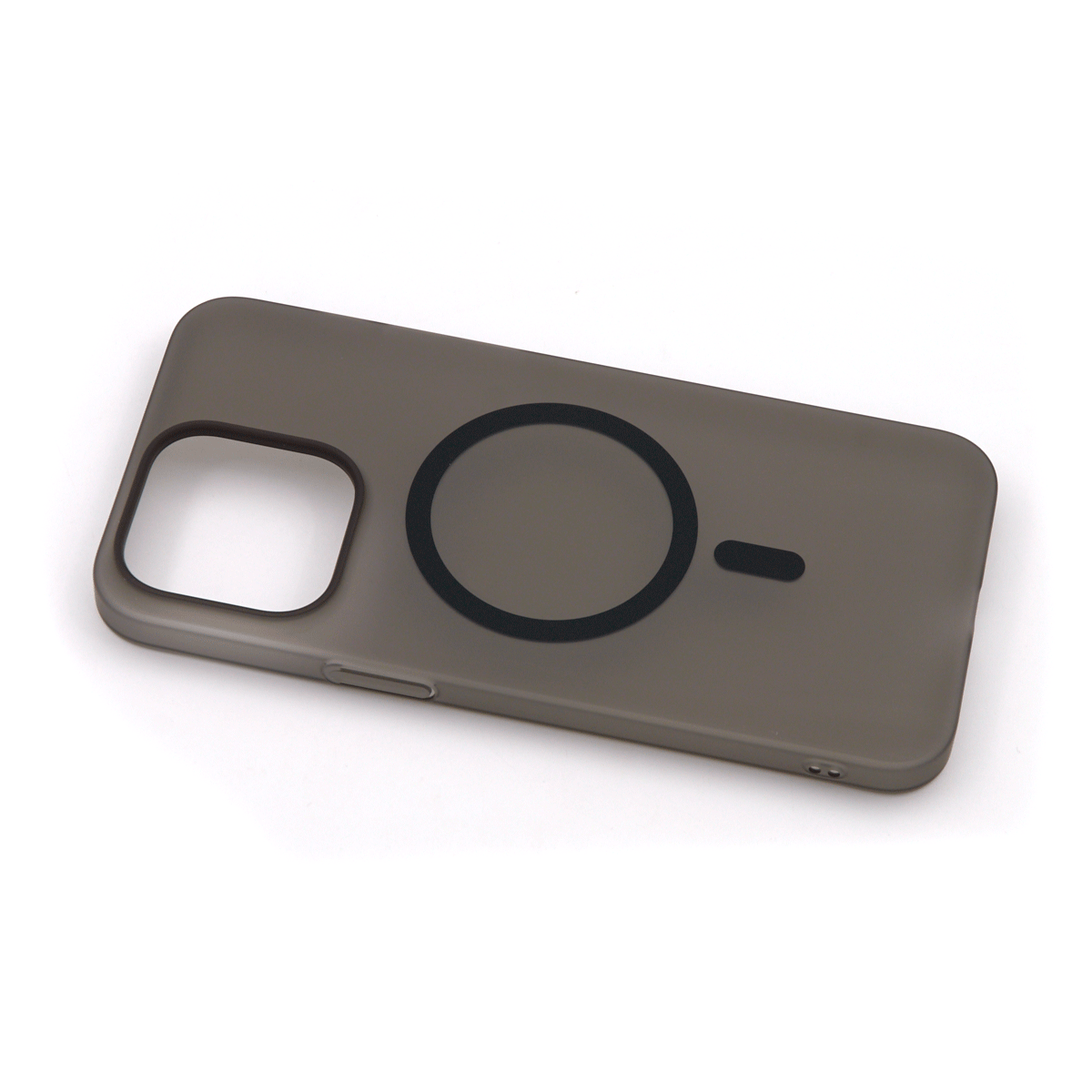 Pc silhouette magsafe  for iphone 15 pro max (6.7") crna
