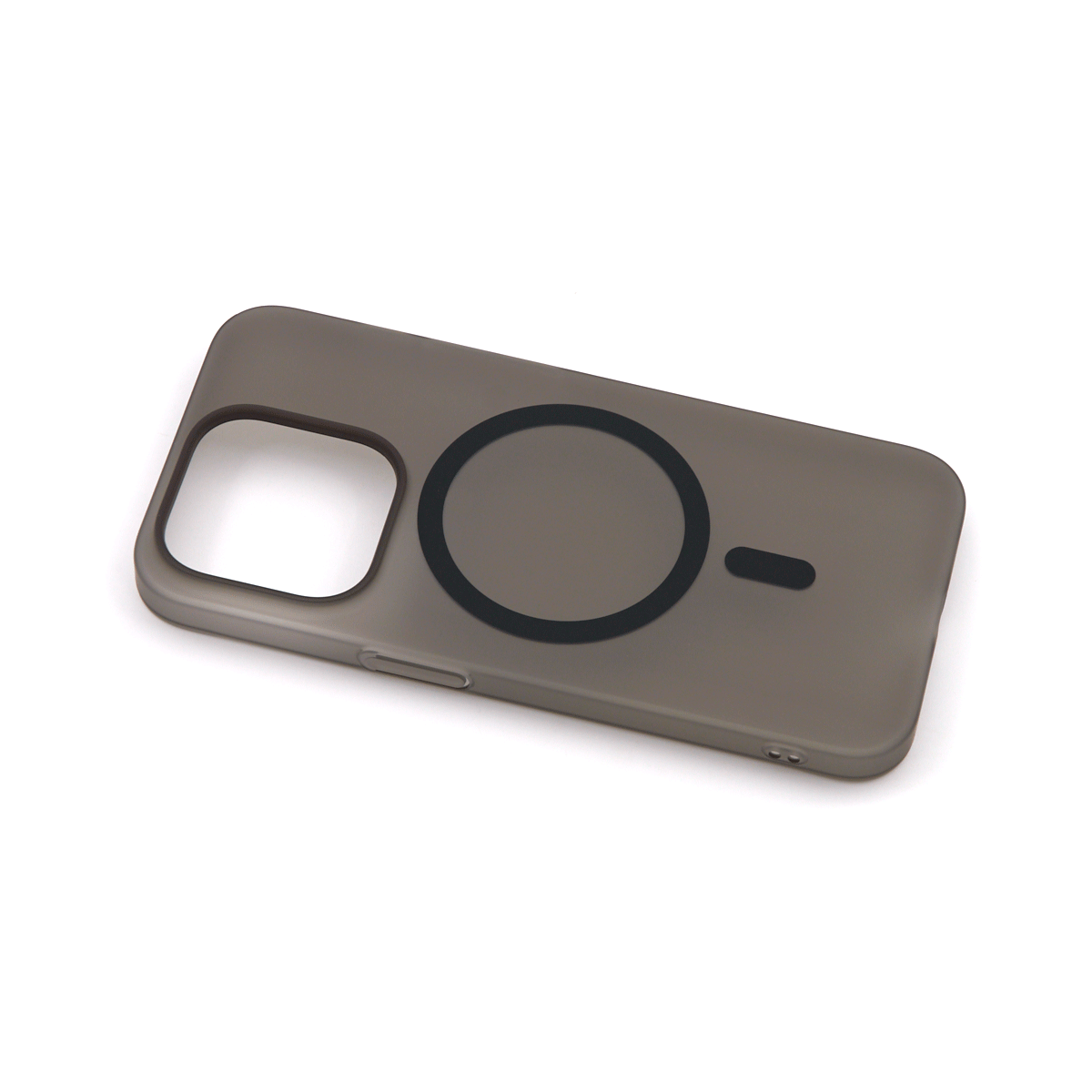 Pc silhouette magsafe  for iphone 15 pro (6.1") crna
