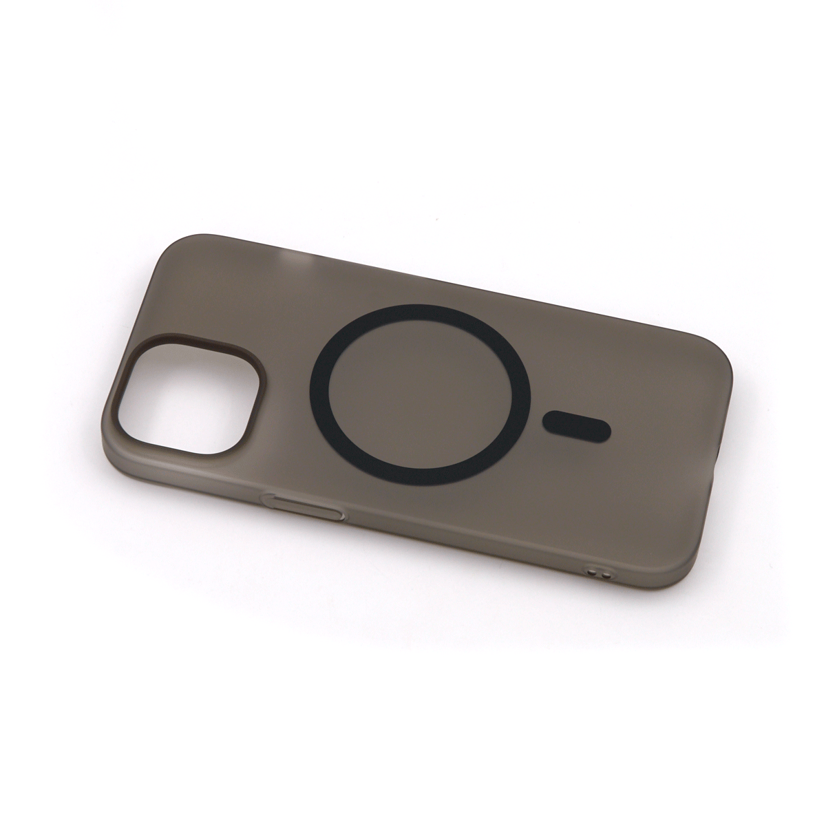 Pc silhouette magsafe  for iphone 15 (6.1") crna