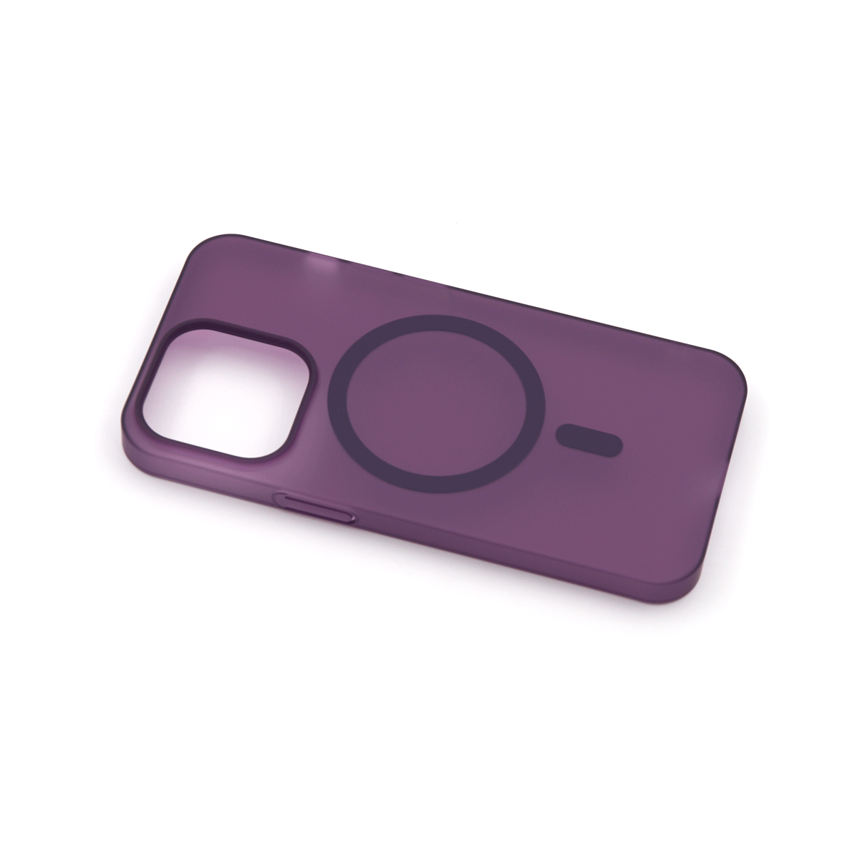 Pc silhouette magsafe  for iphone 13 pro (6.1") ljubičasta