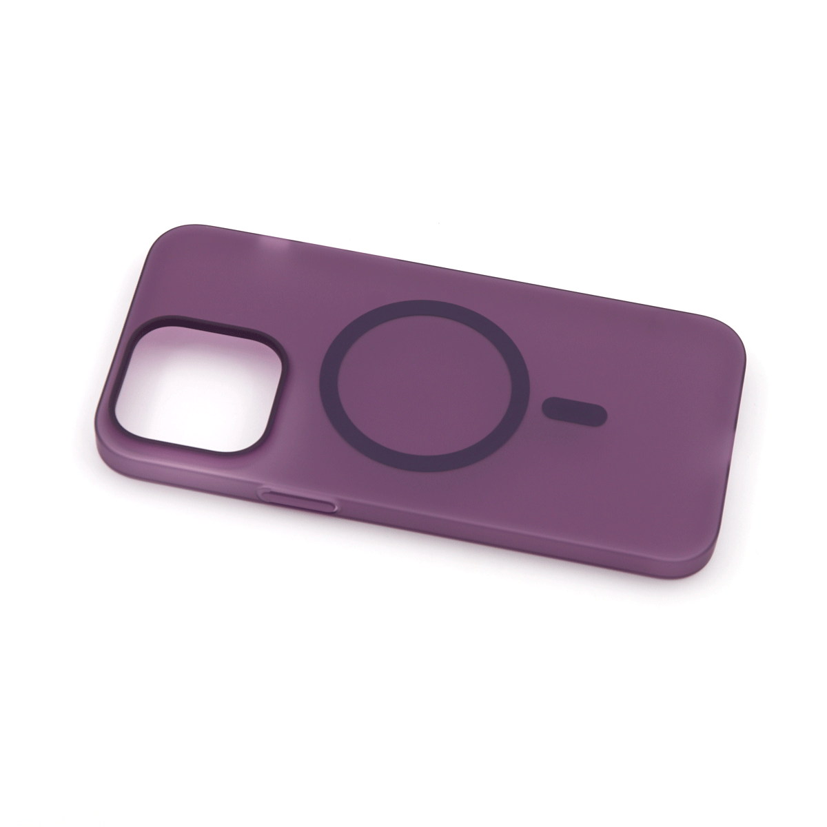 Pc silhouette magsafe  for iphone 14 pro max (6.7") ljubičasta