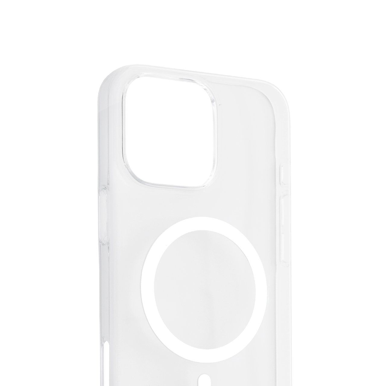 Tpu silhouette magsafe  for iphone 16 pro max (6.9") bela