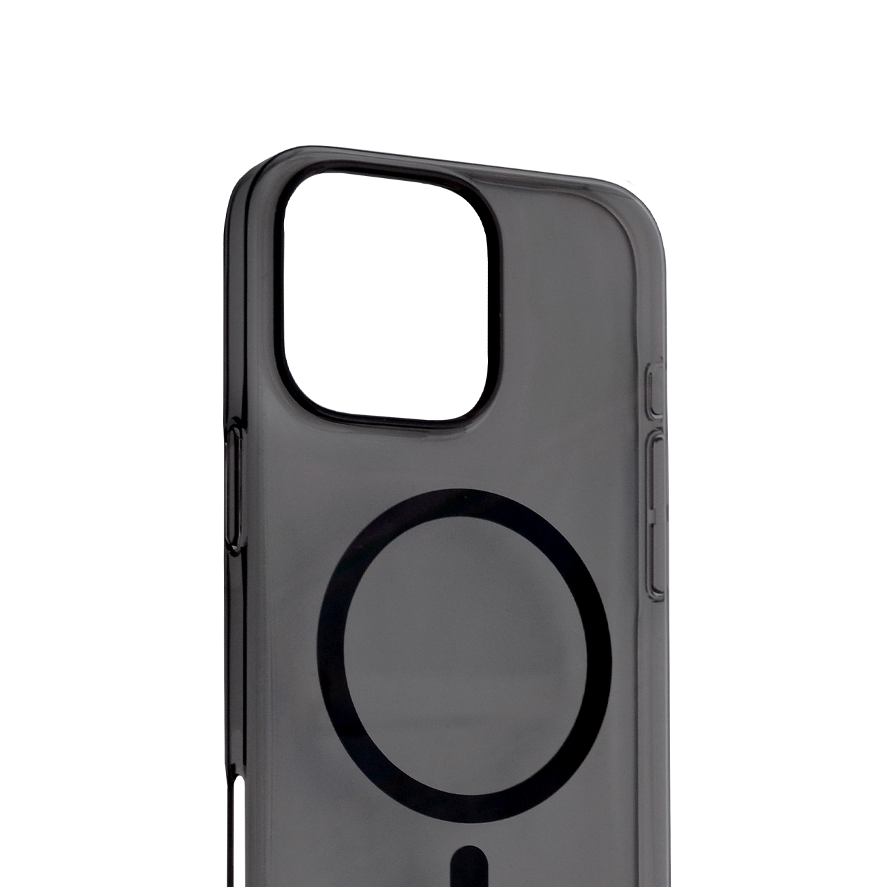 Tpu silhouette magsafe  for iphone 16 pro max (6.9") crna