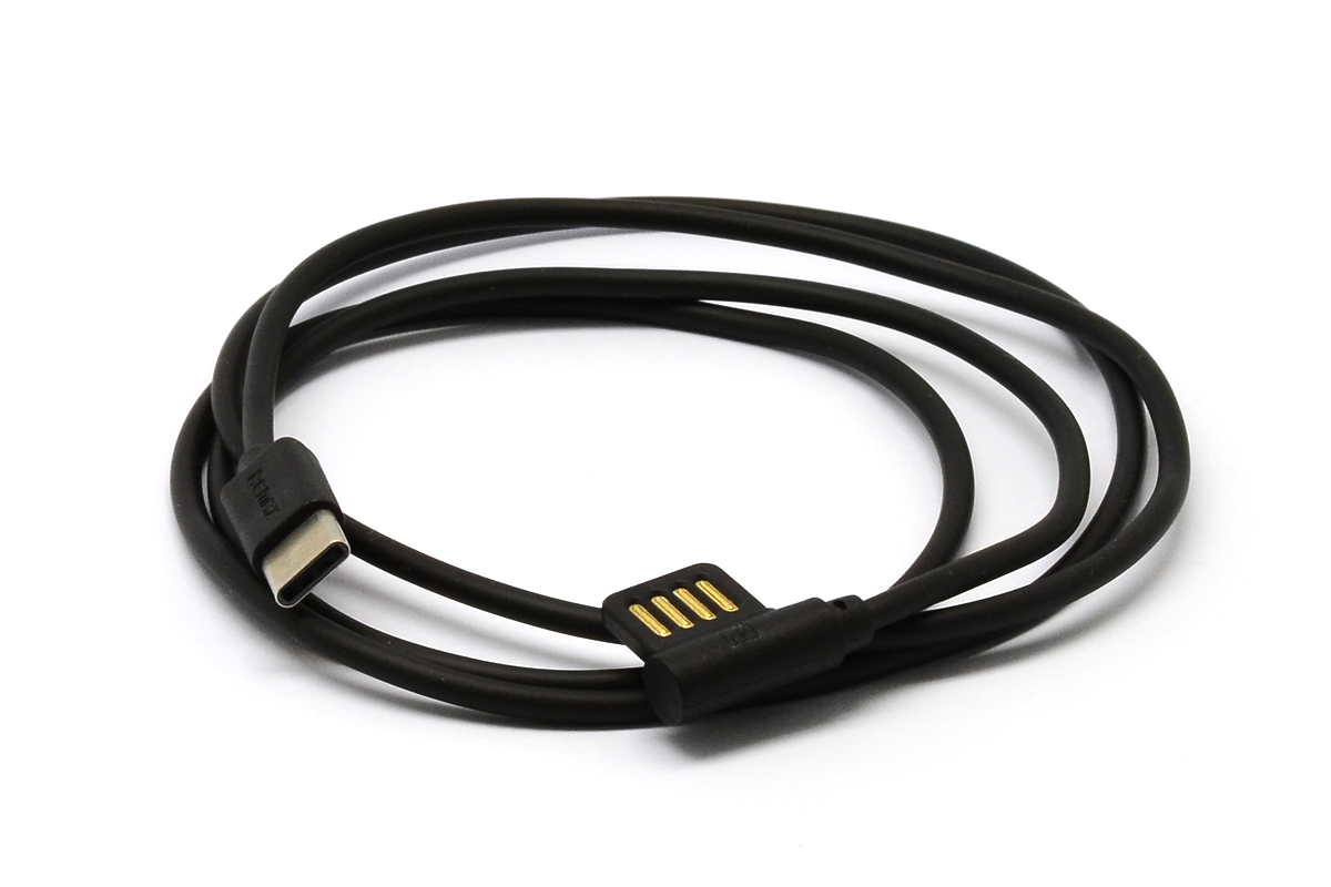 Usb data cable remax rc-075a type-c usb (2.1a) crni 1m