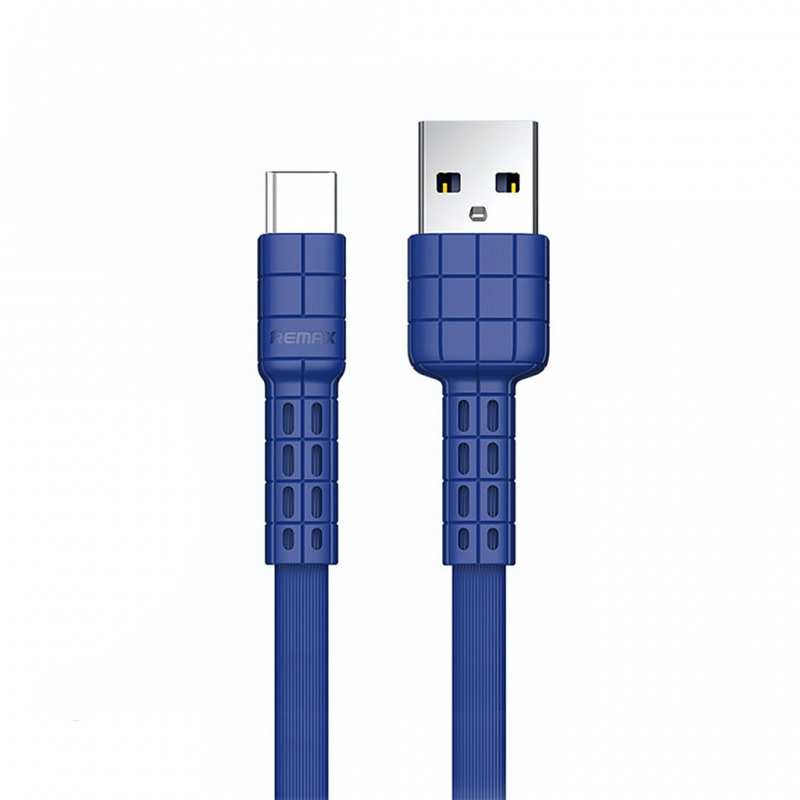 Usb data cable remax armor rc-116a type-c (2.4a) plavi 1m