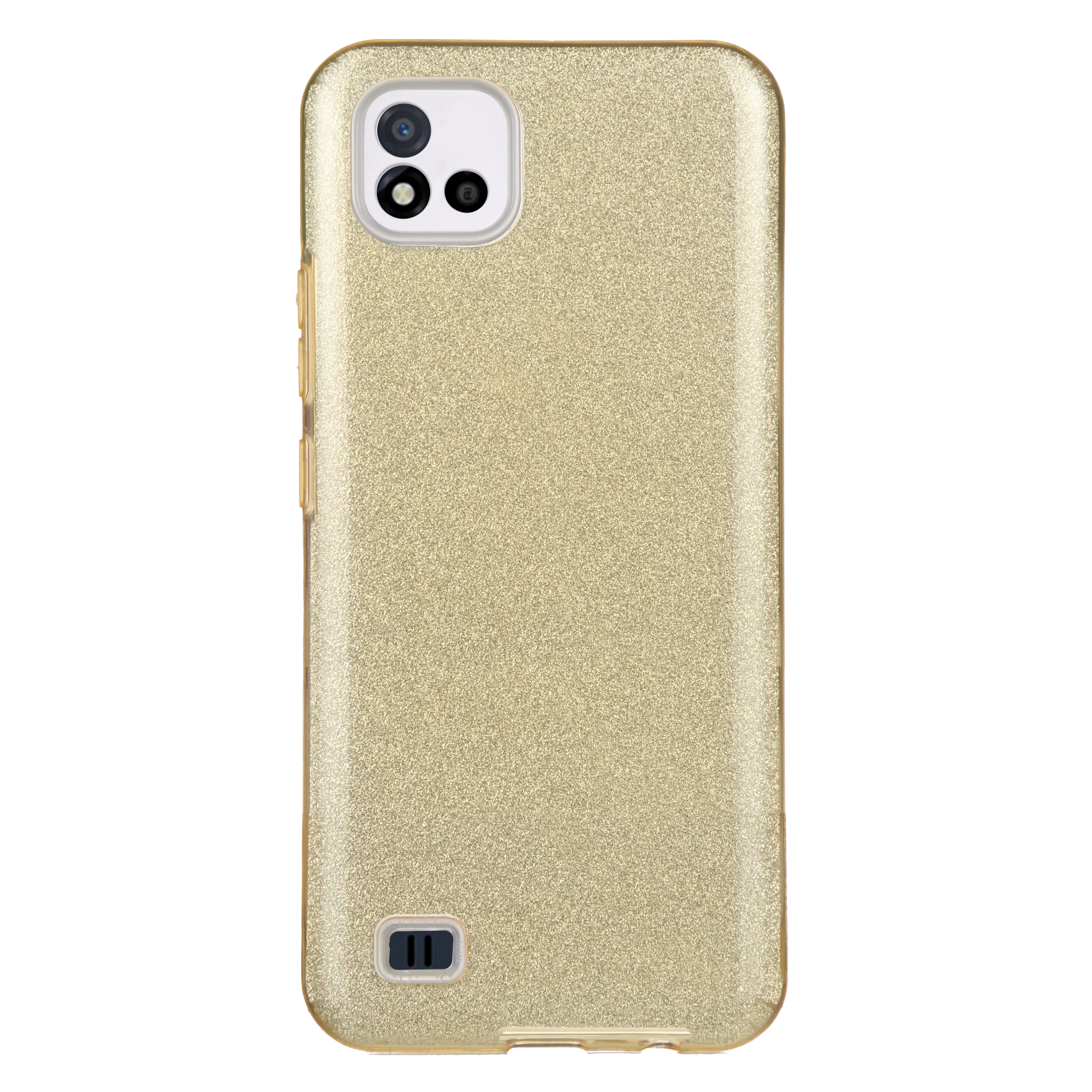 Tpu sparkly shine realme c11 (2021)/c11 (2020) (gold)