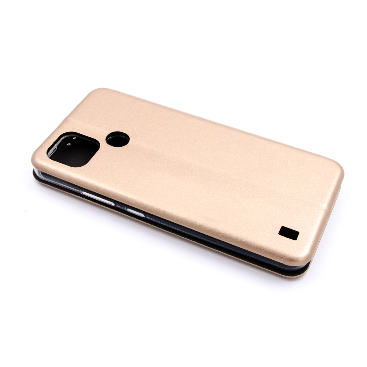 Flip leather za realme c21 (zlatna)