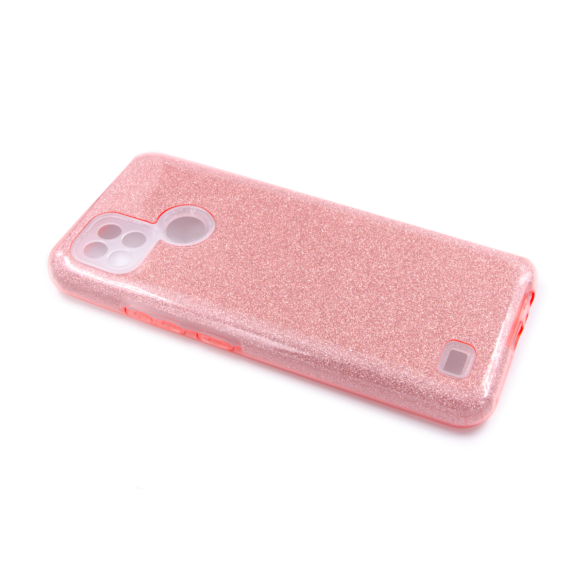 Tpu sparkly shine realme c21 (pink)