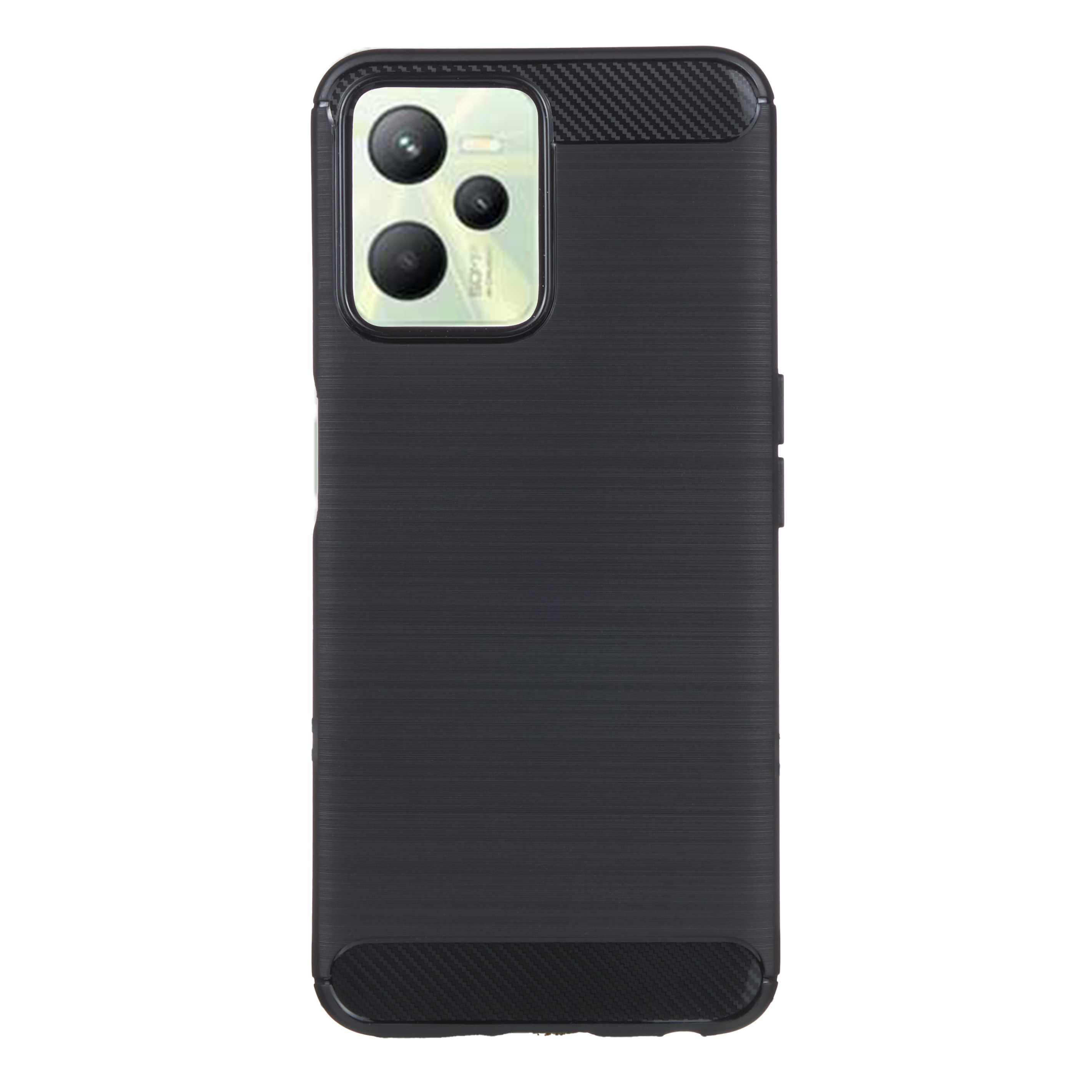 Tpu brushed za realme c35 (black)