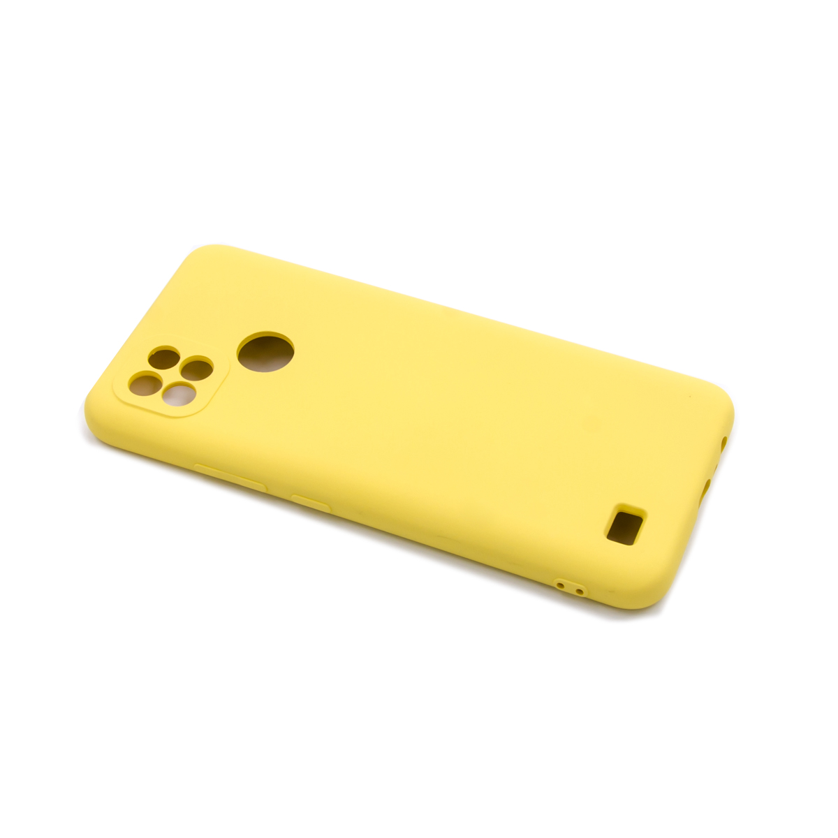 Tpu matte  for realme c21 (žuta)