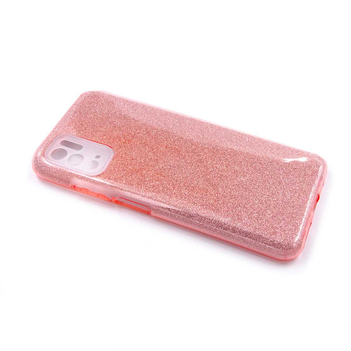 Tpu sparkly shine redmi note 10 5g (pink)