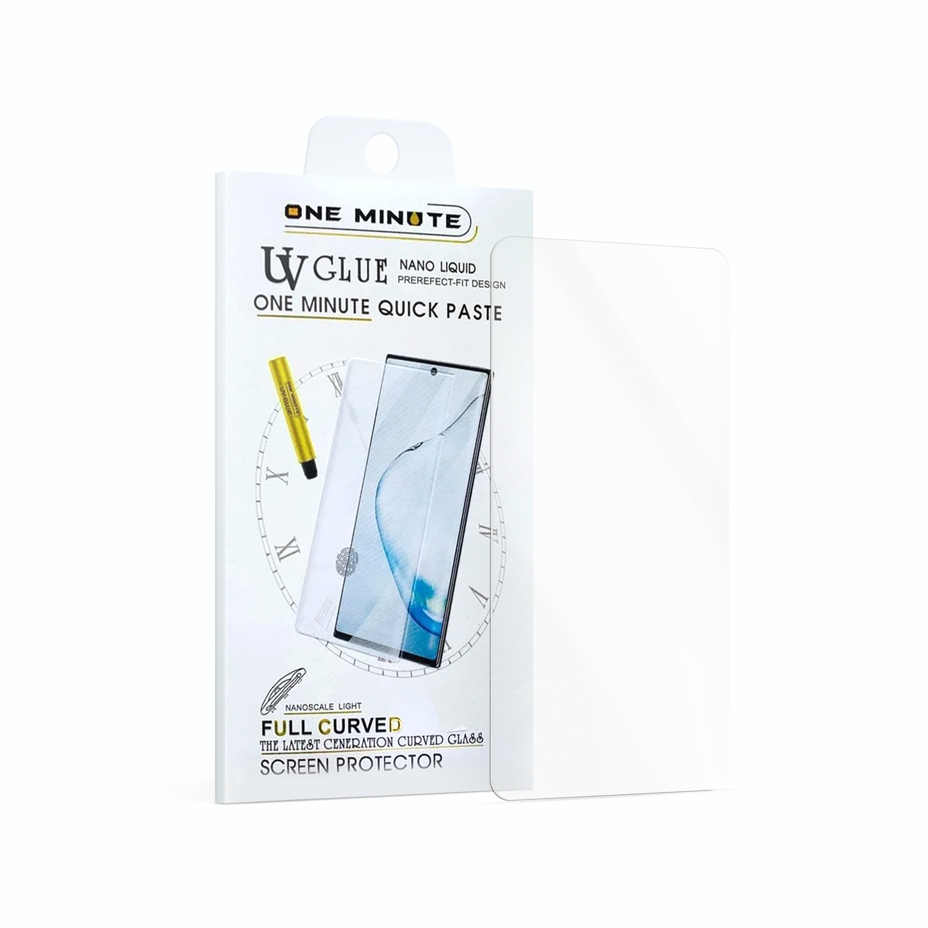 Nalepnica Display-a Glass 5D FULL GLUE UV for SM-S938B (Galaxy S25 Ultra) black