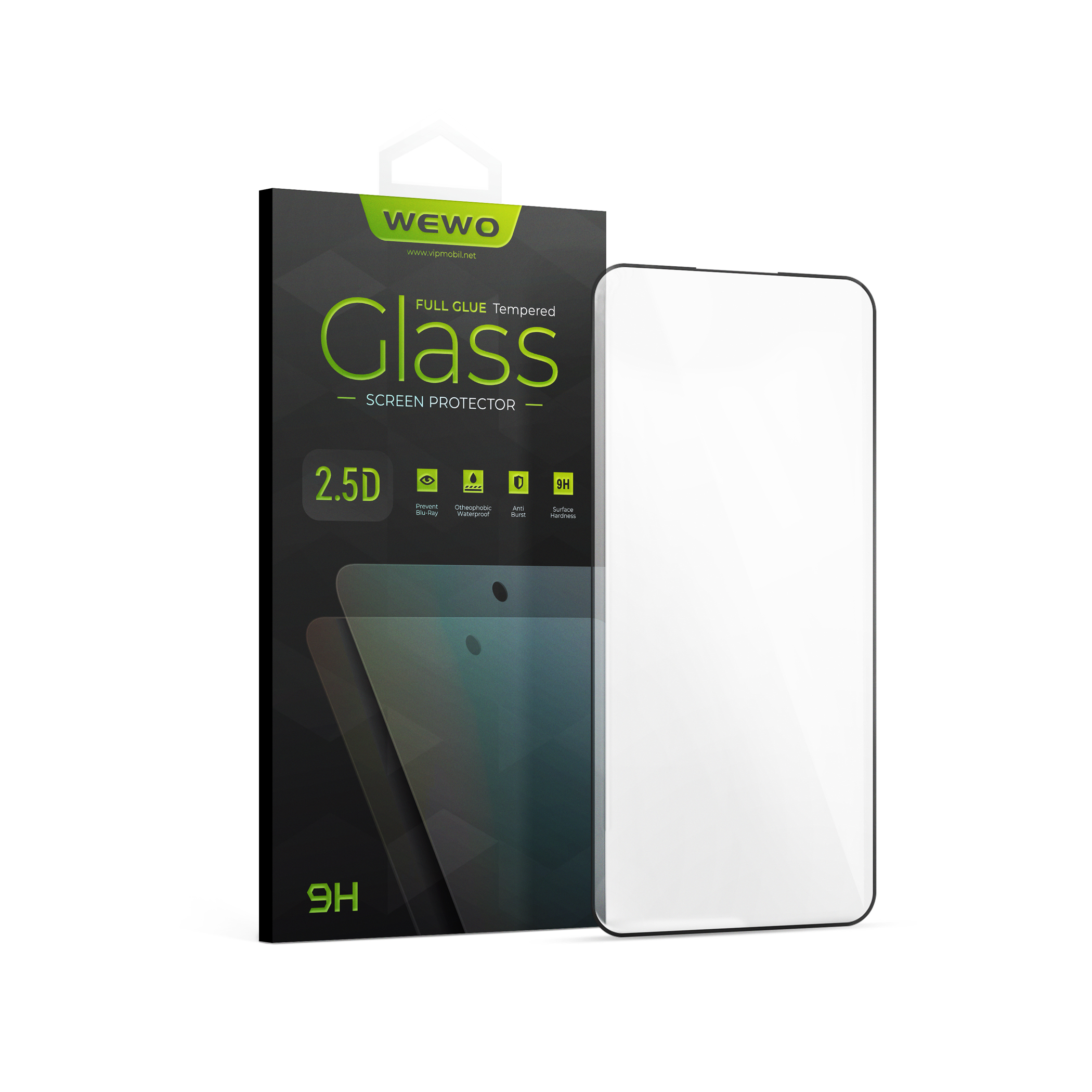 Nalepnica Display-a Glass 2.5D FULL GLUE Galaxy S26 FE black