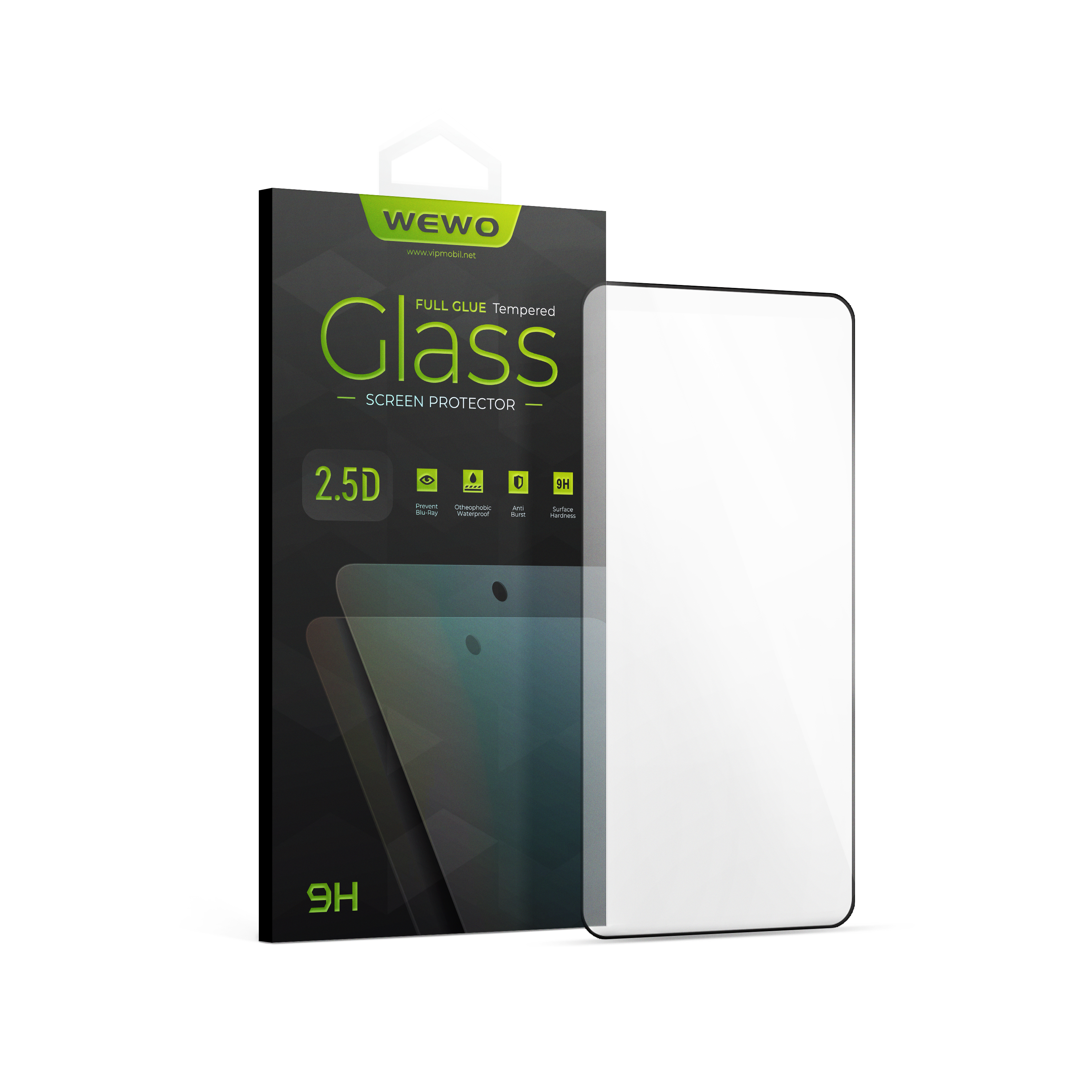 Nalepnica display-a glass 2.5d full glue for galaxy s26 (black) screen unlock