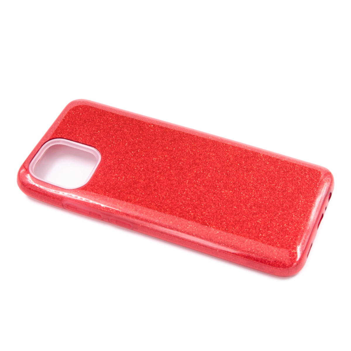 Tpu sparkly shine for sm-a035f (galaxy a03 4g) red
