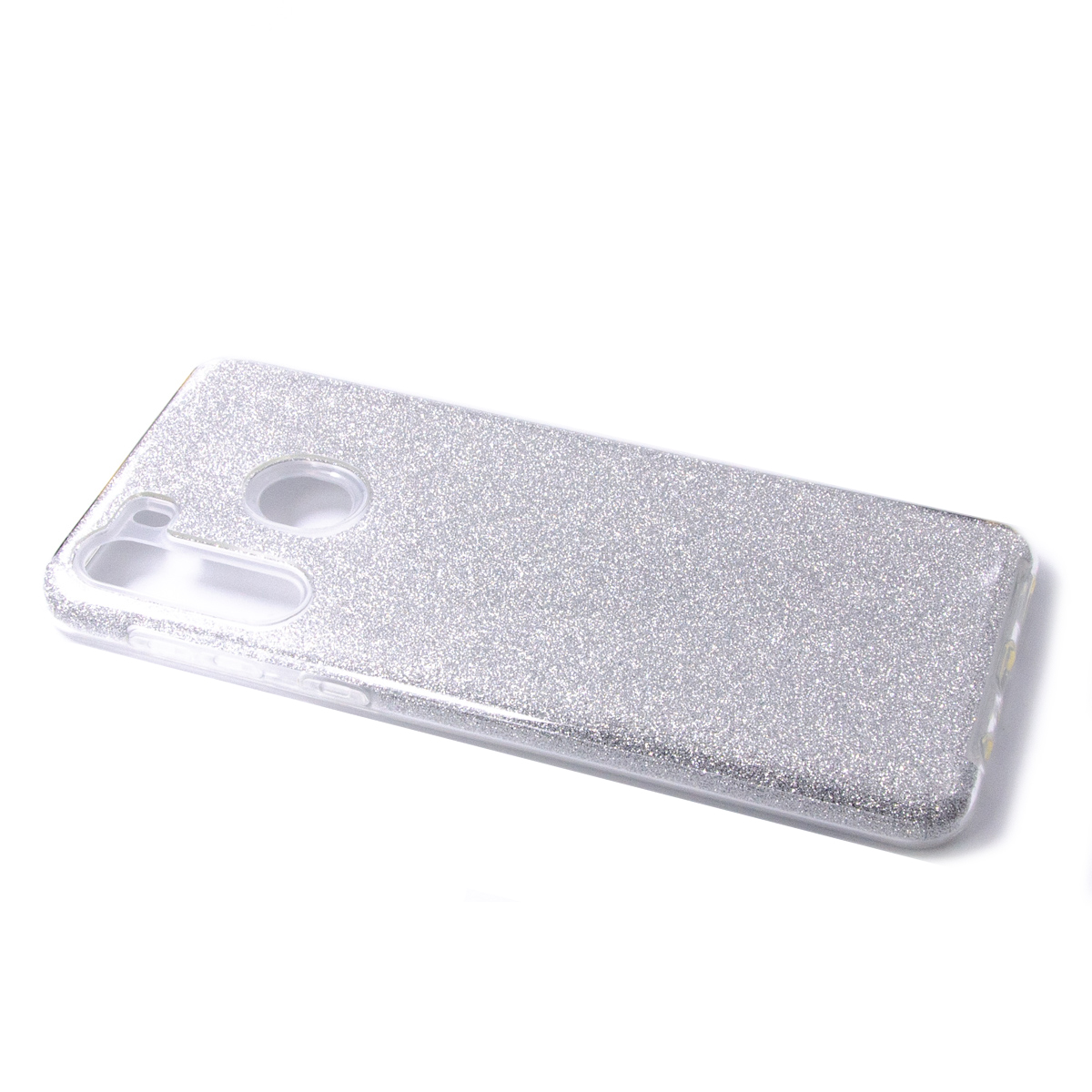 Tpu sparkly shine for sm-a215f (galaxy a21) silver