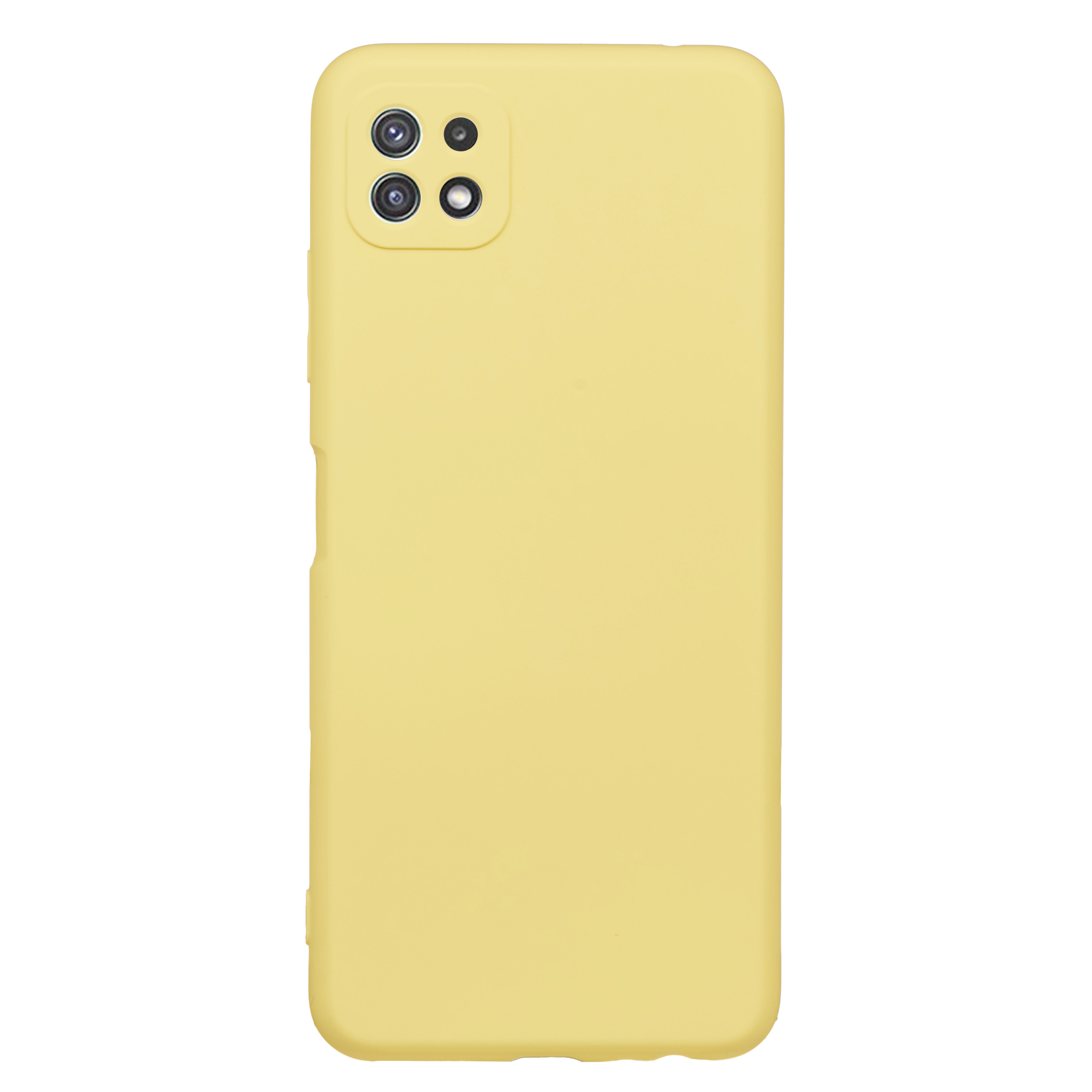 Tpu matte  for sm-a226b (galaxy a22 5g) žuta