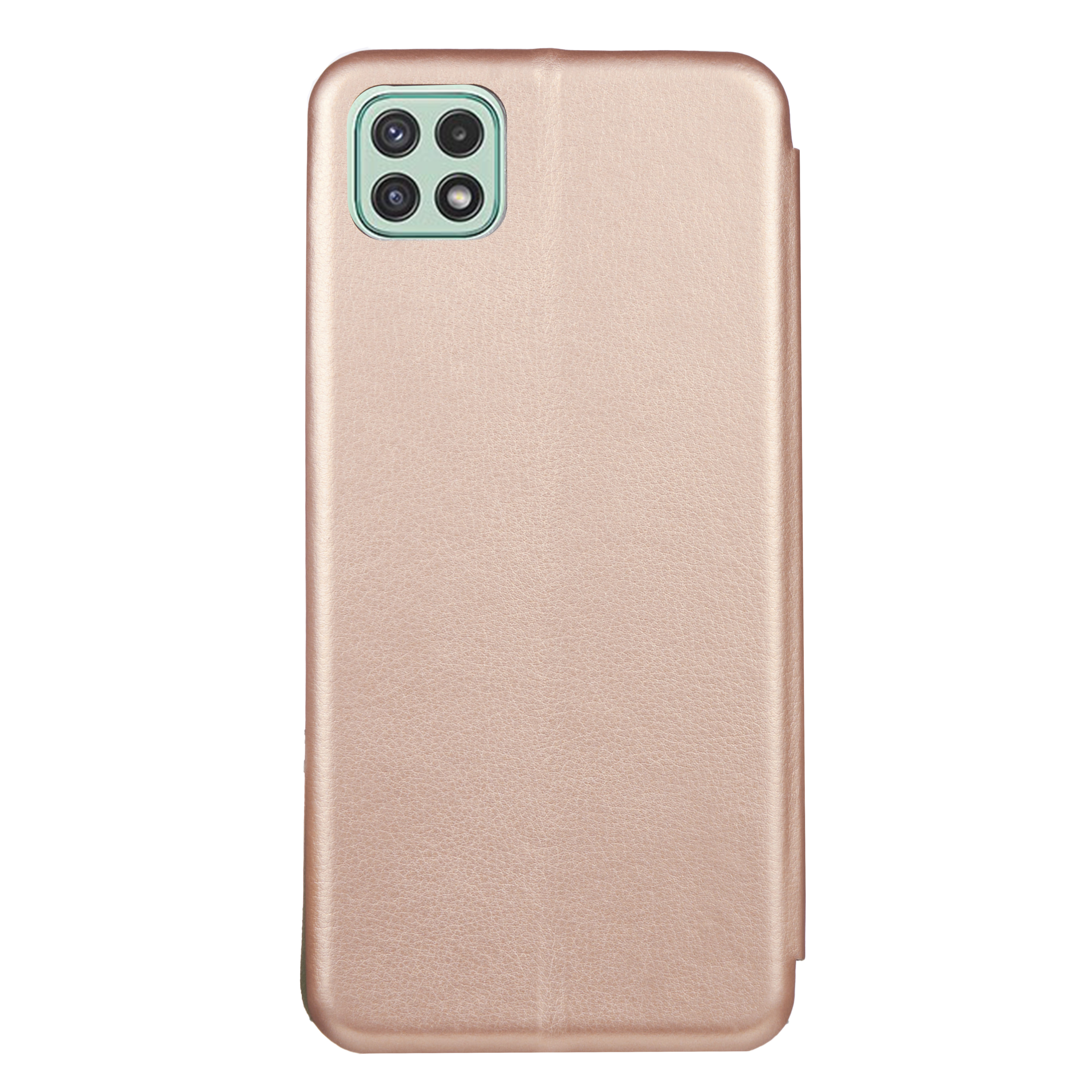 Flip leather for sm-a226b (galaxy a22 5g) roza