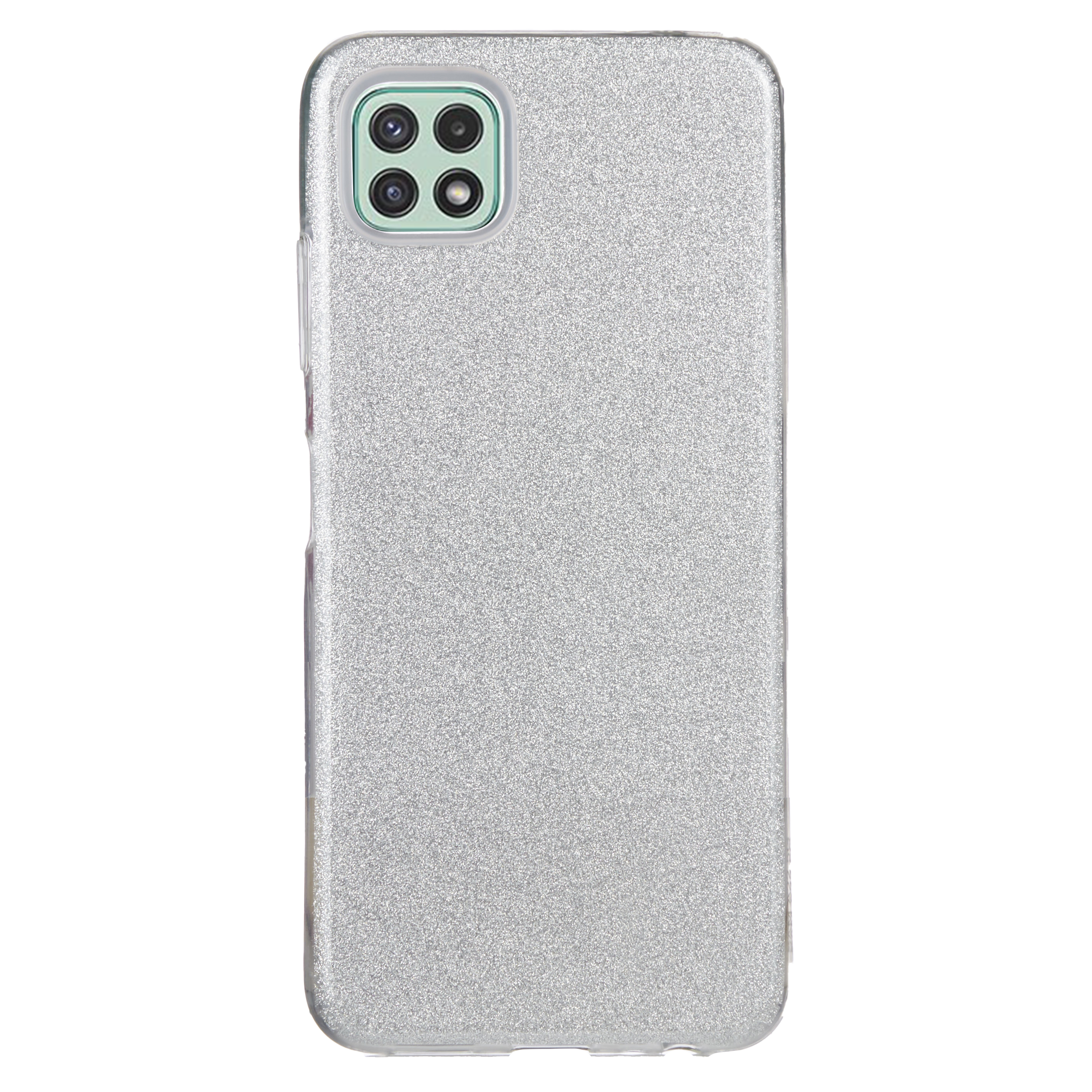 Tpu sparkly shine for sm-a226b (galaxy a22 5g) silver